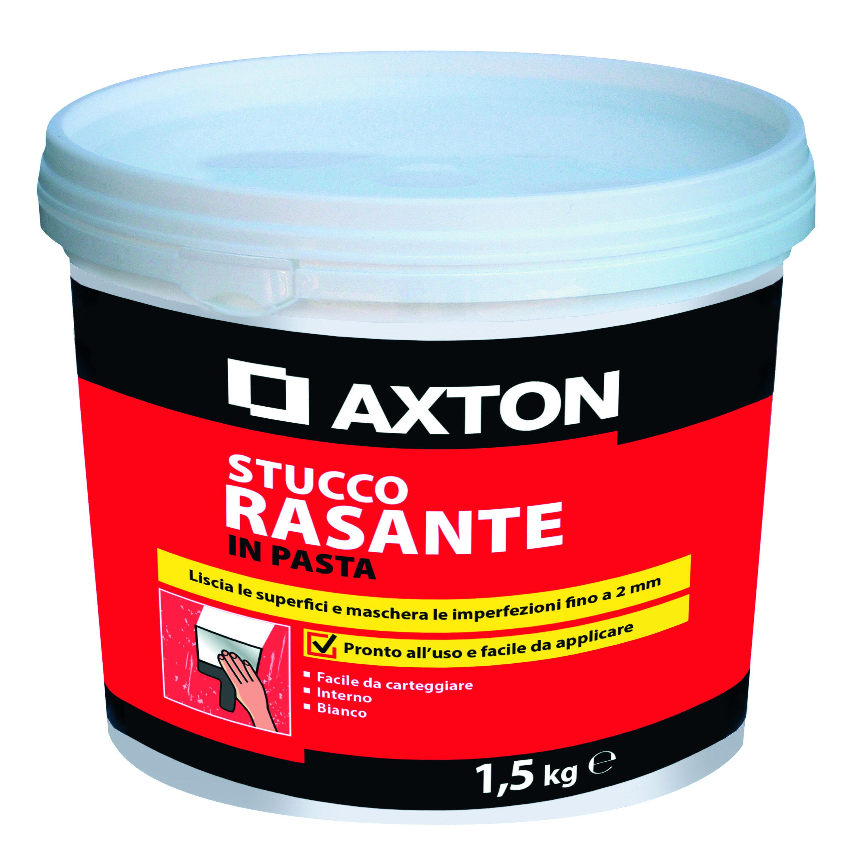 Stucco Rasante In Pasta Axton Kg Bianco Leroy Merlin