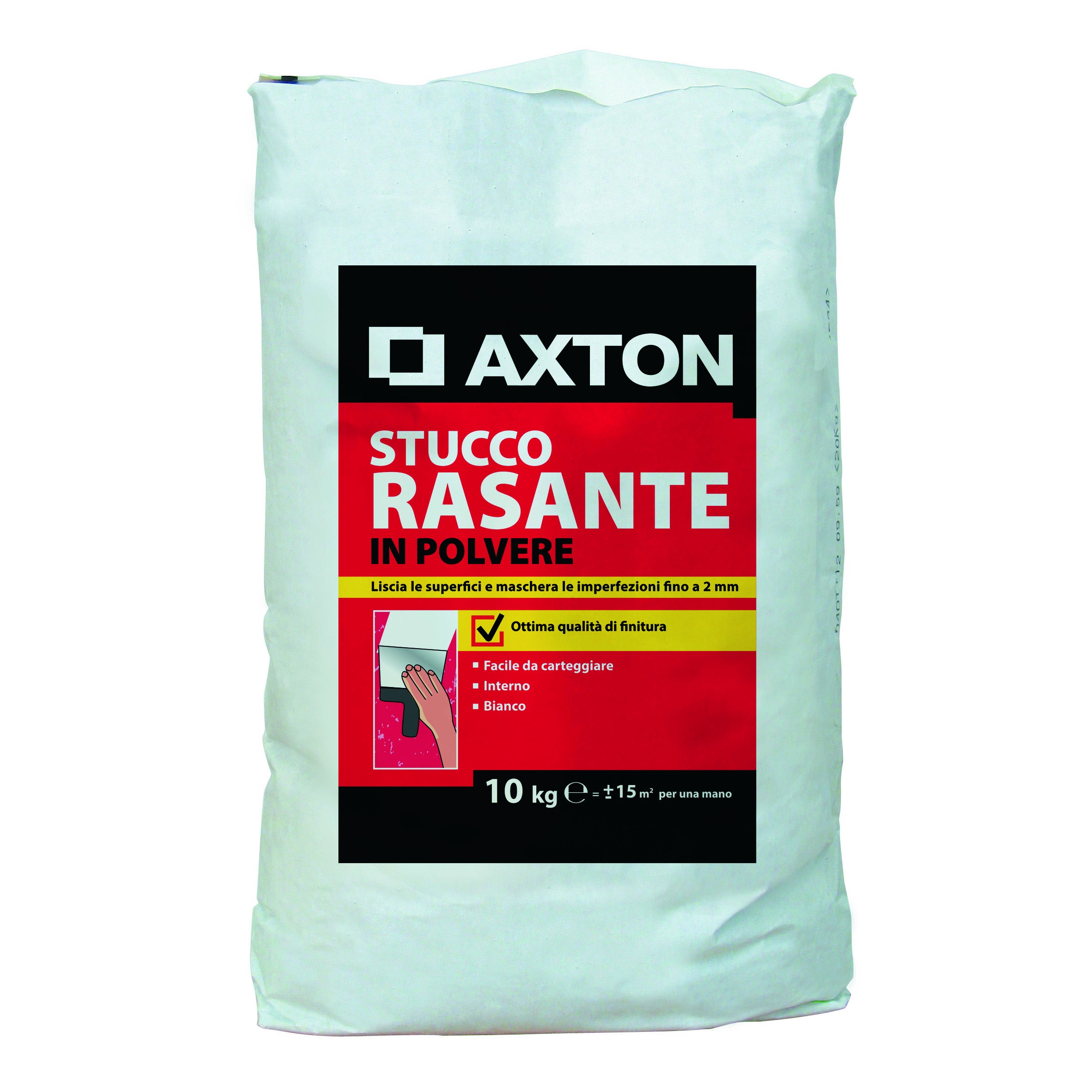 Stucco In Polvere AXTON Rasante 10 Kg Bianco Leroy Merlin