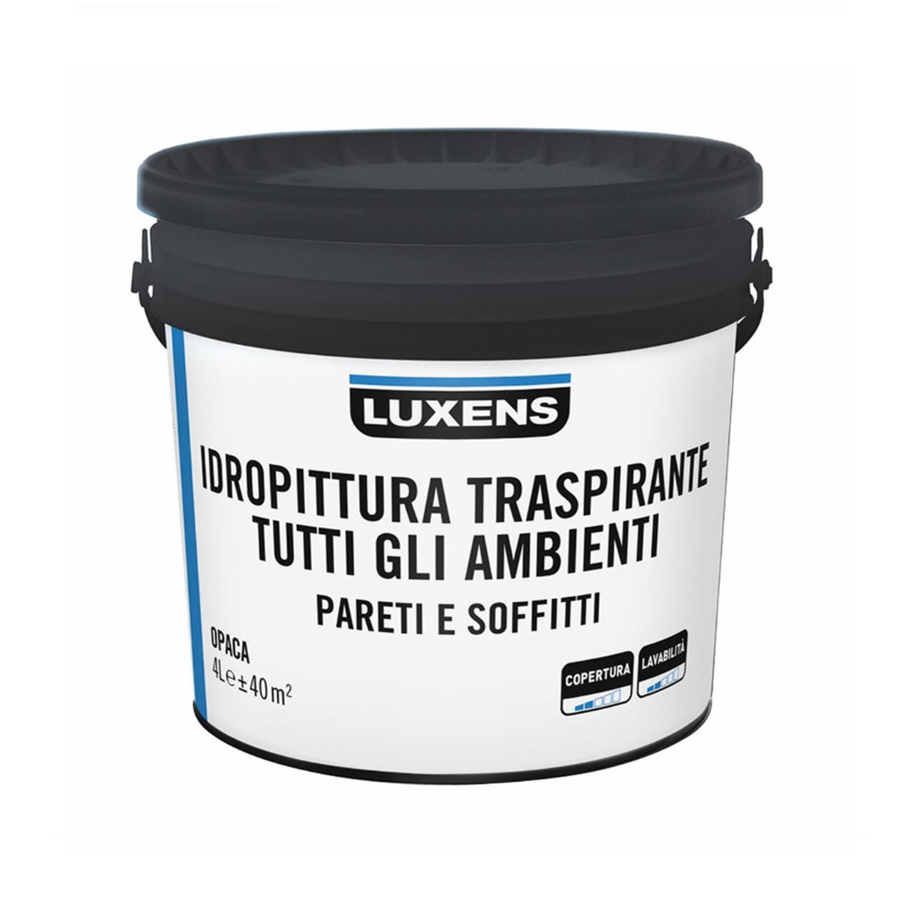 Pittura Murale Traspirante Luxens Bianco L Leroy Merlin