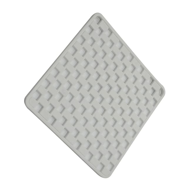Tappeto Antiscivolo Quadrato In Pvc Bianco 50 X 50 Cm Leroy Merlin Leroy Merlin Tappeti Antiscivolo