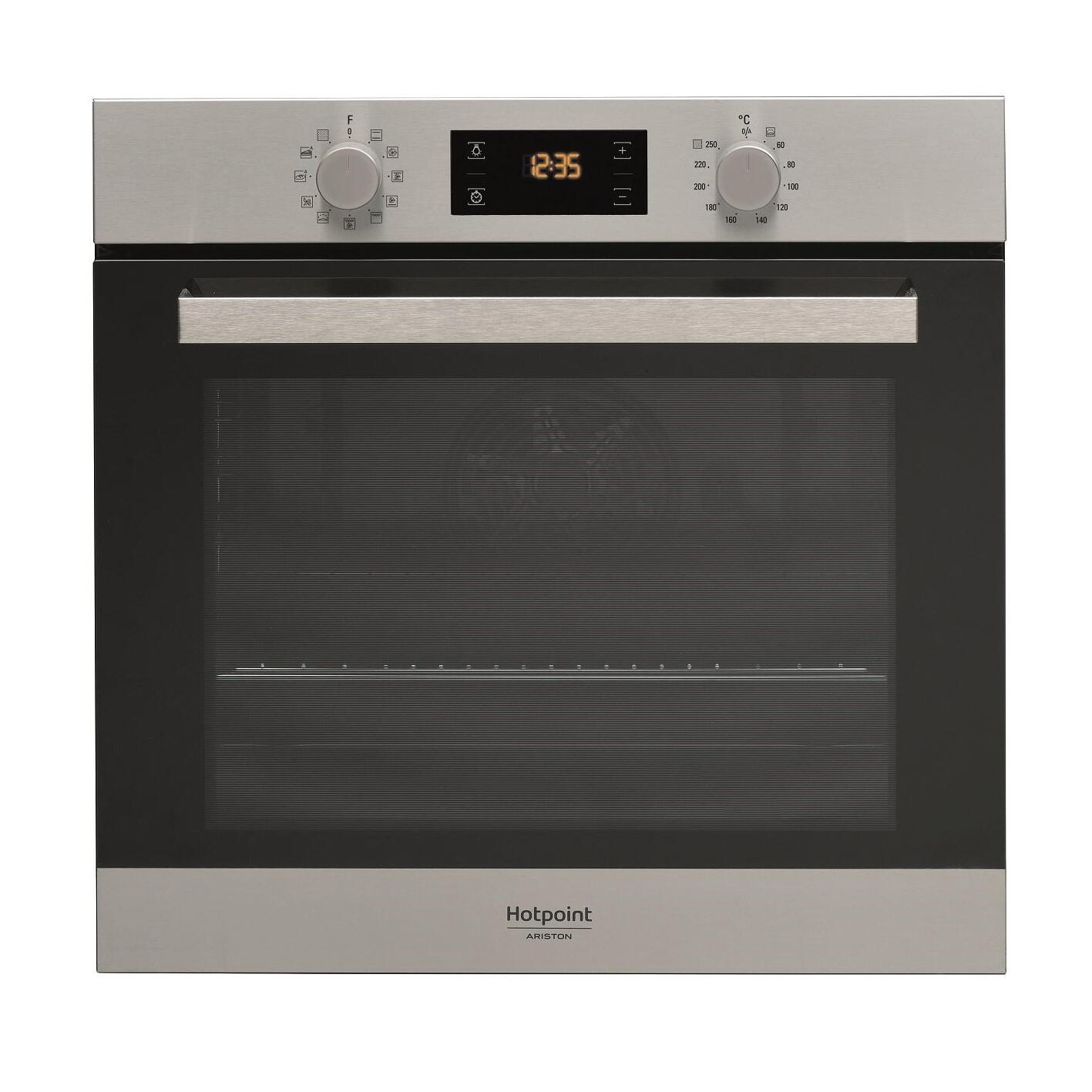 Forno da incasso elettrico multifunzione ventilato HOTPOINT FA3840 PIXHA  pulizia pirolisi | Leroy Merlin