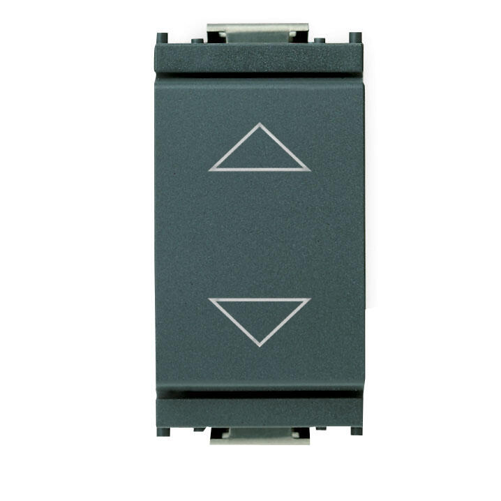 Pulsante doppio Idea VIMAR grigio / argento