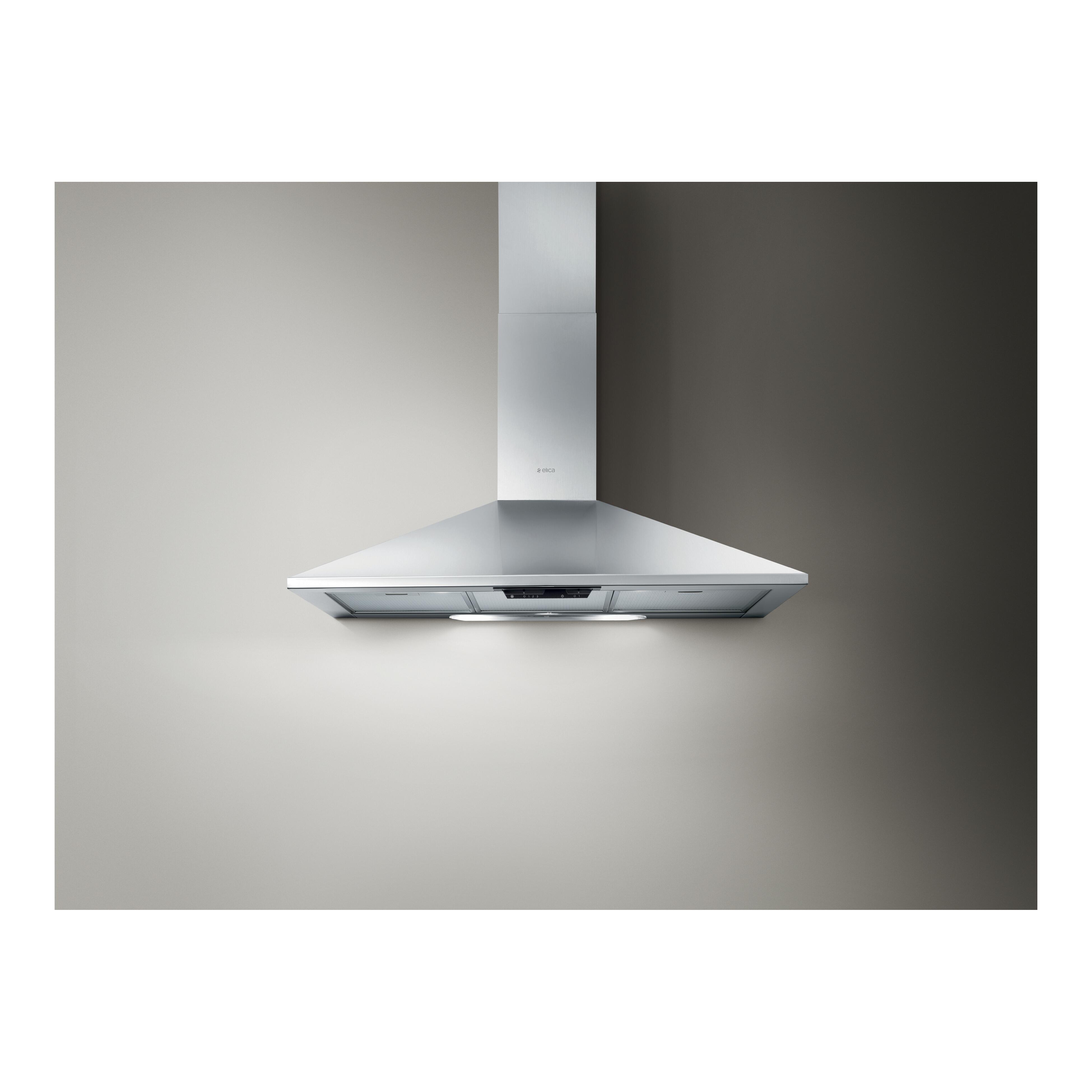 Cappa A Parete Missy Ix A 90 Elica Grigio Inox L 90 Cm Leroy Merlin