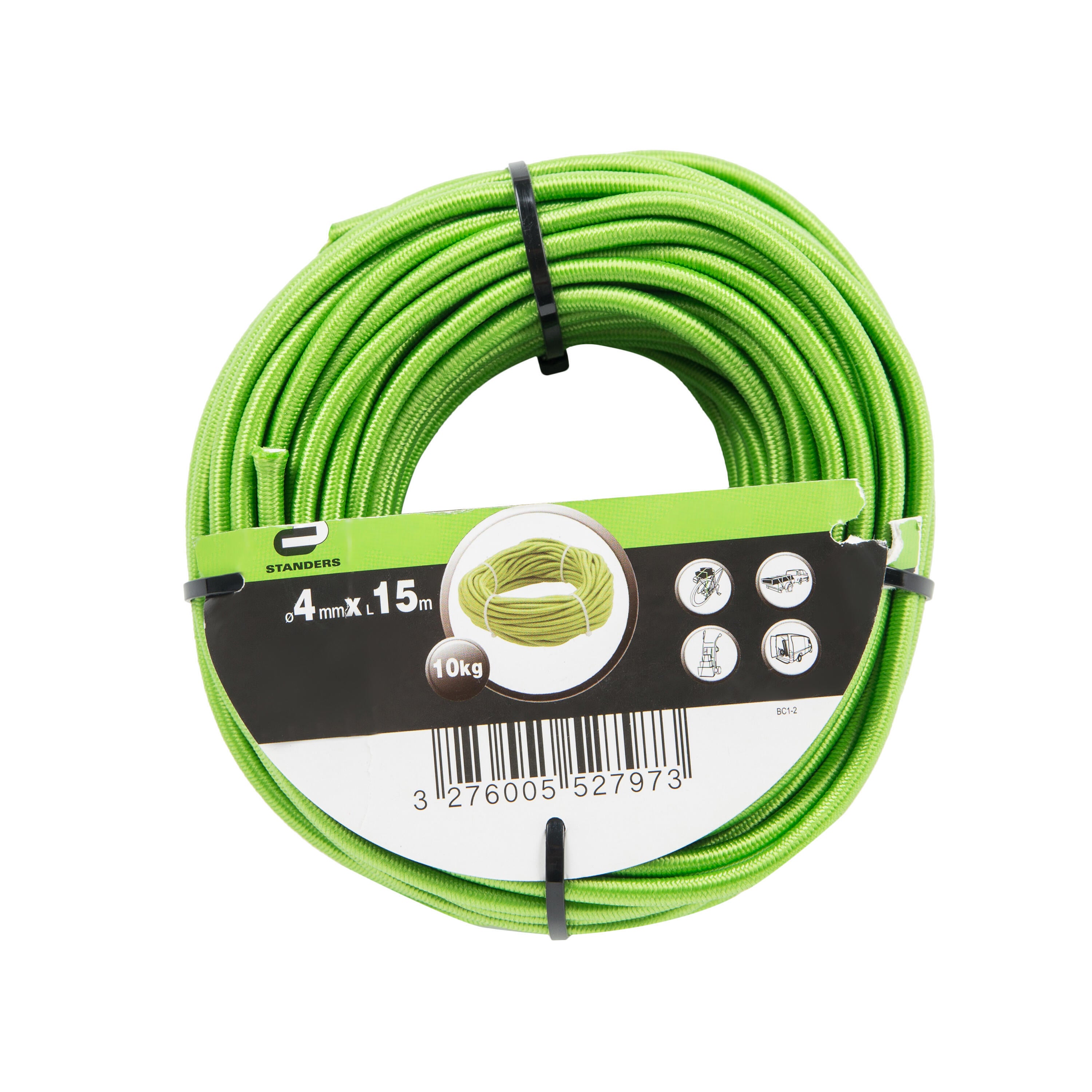 Cavo elastico verde L 15 m Ø 4 mm - 3
