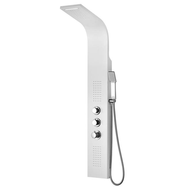 Colonna Doccia Idromassaggio Cali3 Con Miscelatore Termostatico Bianco 2 Getti Leroy Merlin Leroy Merlin Colonna Doccia Idromassaggio