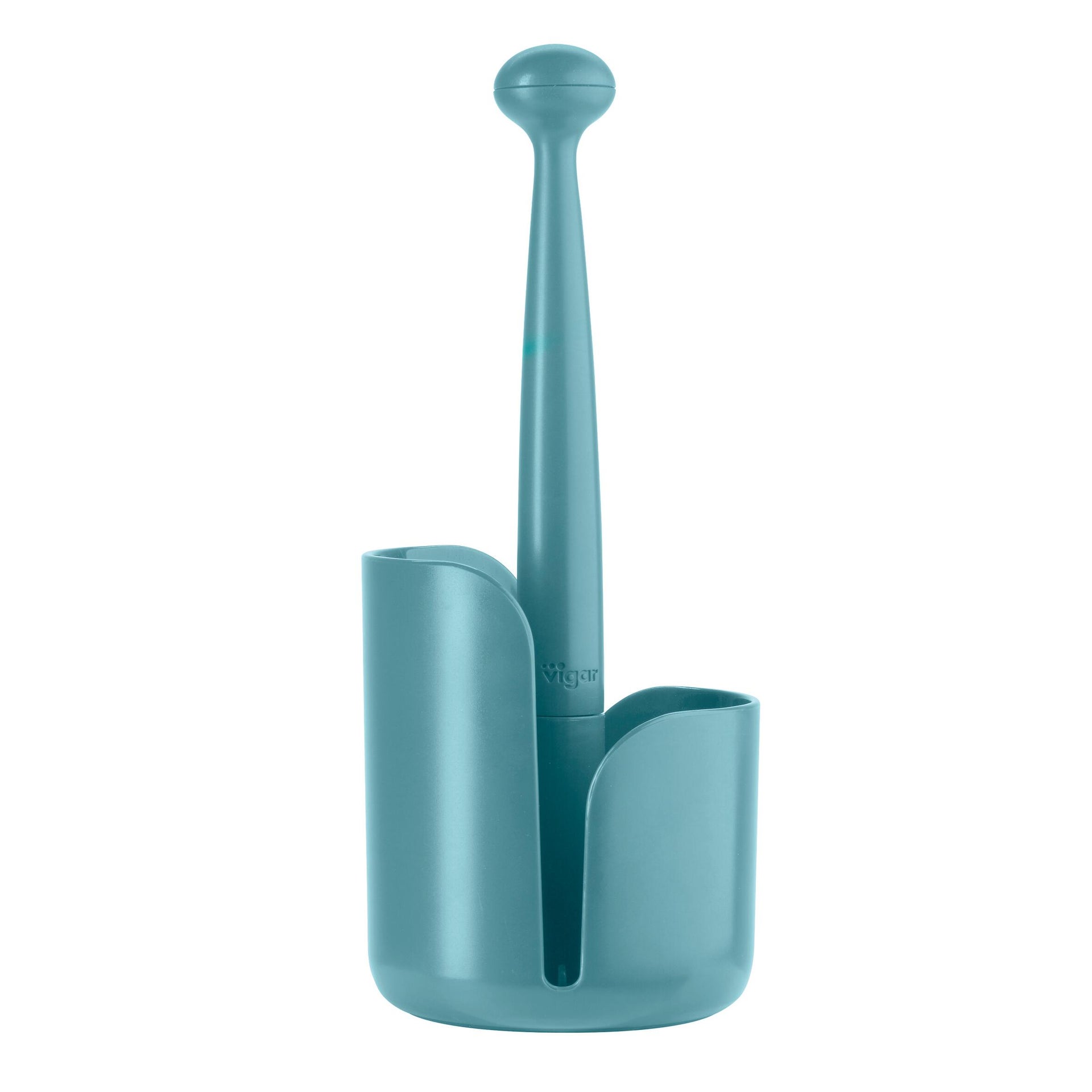 Porta rotolo carta assorbente da appoggio Taula turchese in plastica