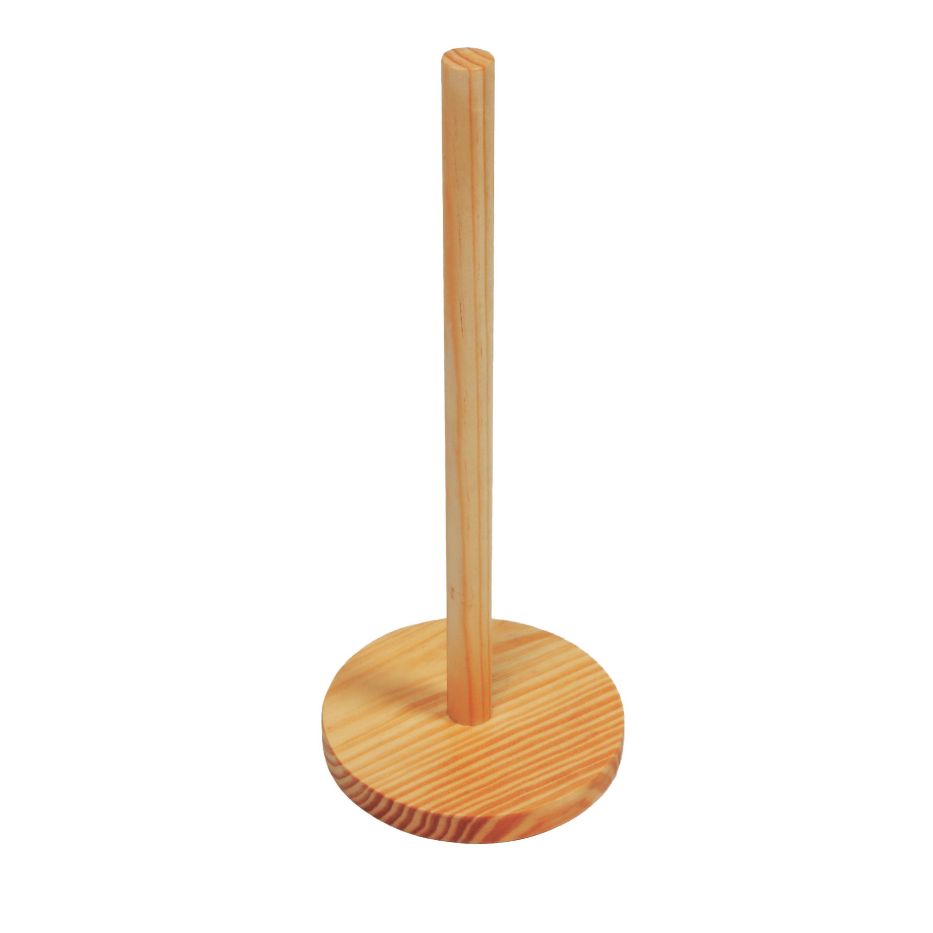 Porta rotolo carta assorbente in legno L 12.5 x H 32 cm