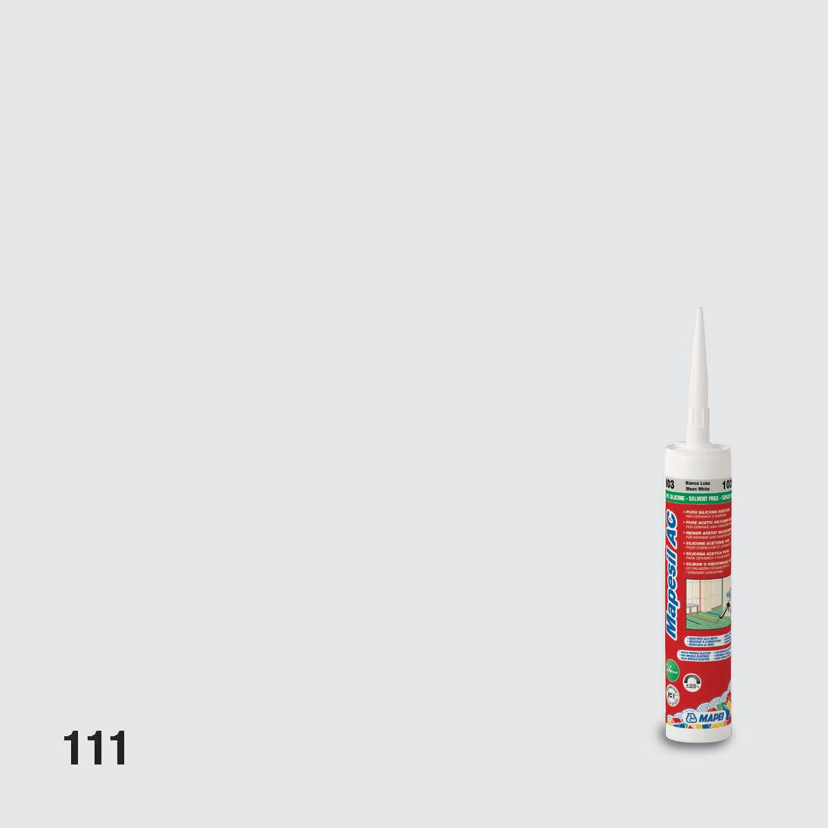 Giunto di dilatazione Mapesil AC 111 grigio / argento 0.35 Kg