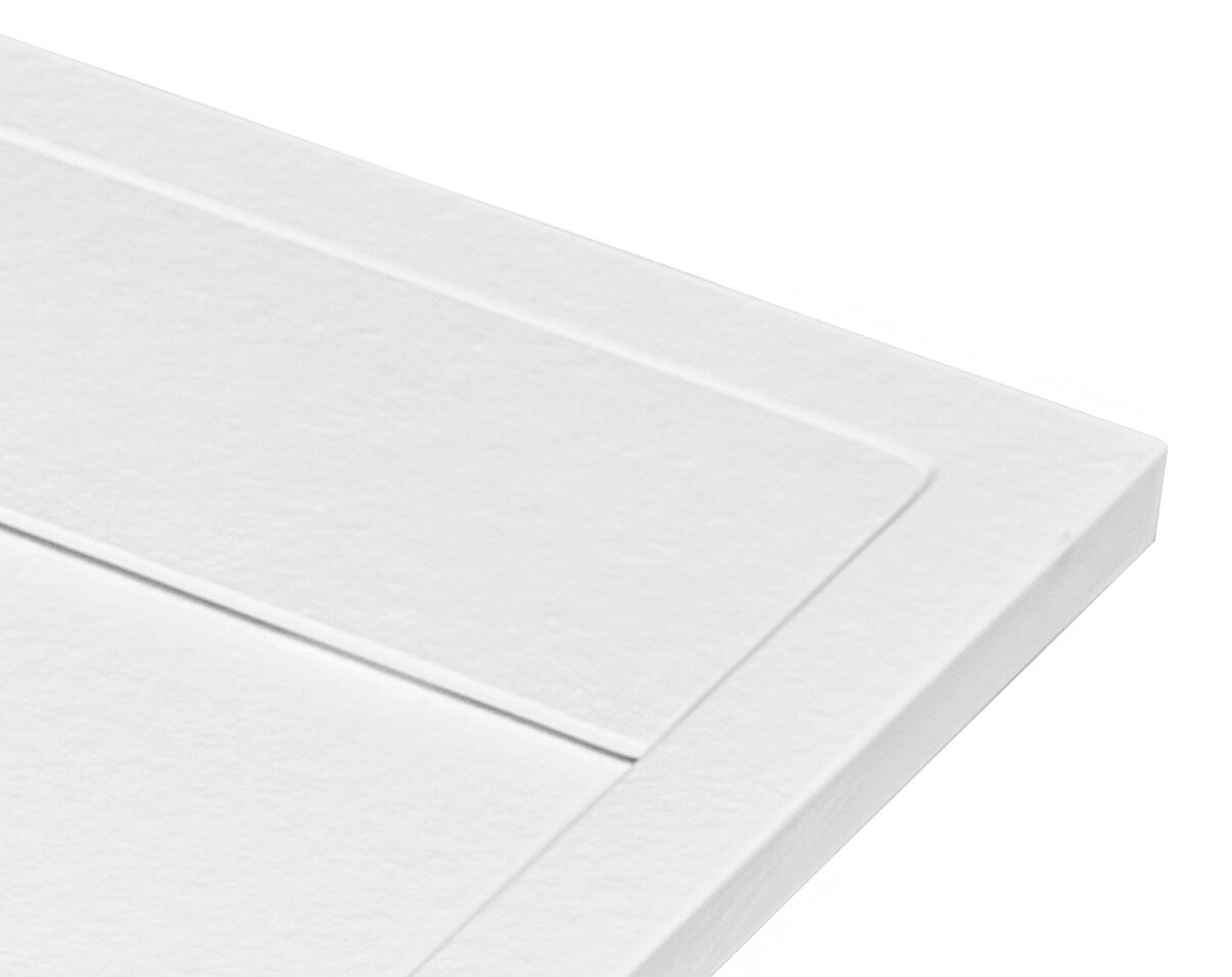 Piatto doccia gelcoat Neo 70 x 120 cm bianco - 6