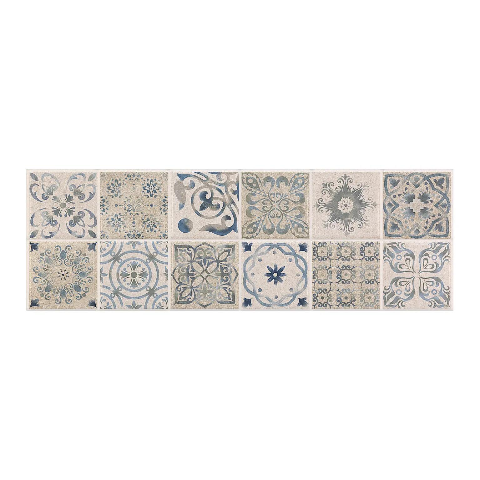Piastrella per rivestimenti Mosaico Antique 30 x 90 cm sp. 10.5 mm grigio - 2