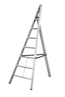 Scala In Alluminio Hailo L60 - 6 Gradini, Con Parapetto E Ripiano Porta Attrezzi - Foto 6