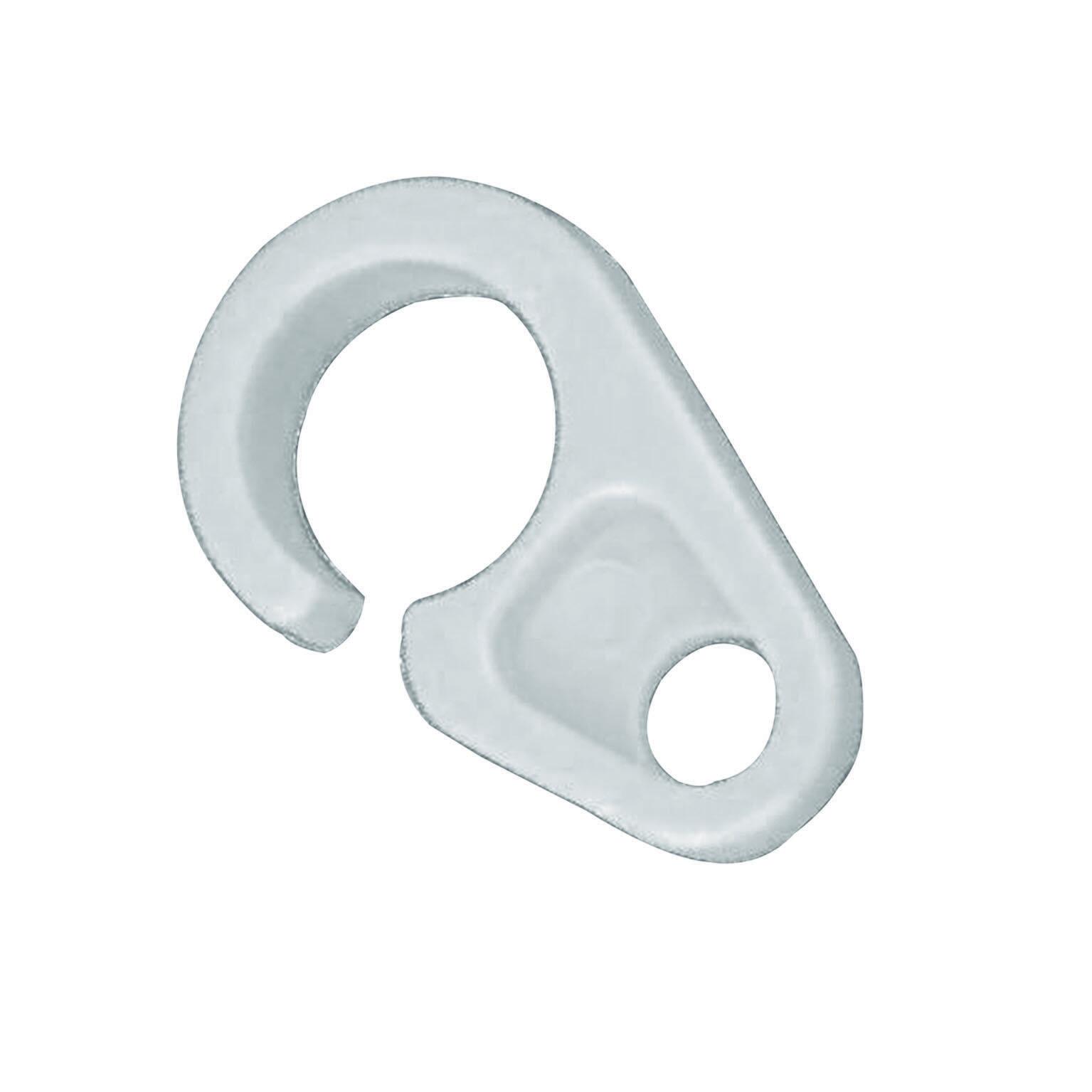 Gancio in plastica trasparente INSPIRE, 20 pezzi
