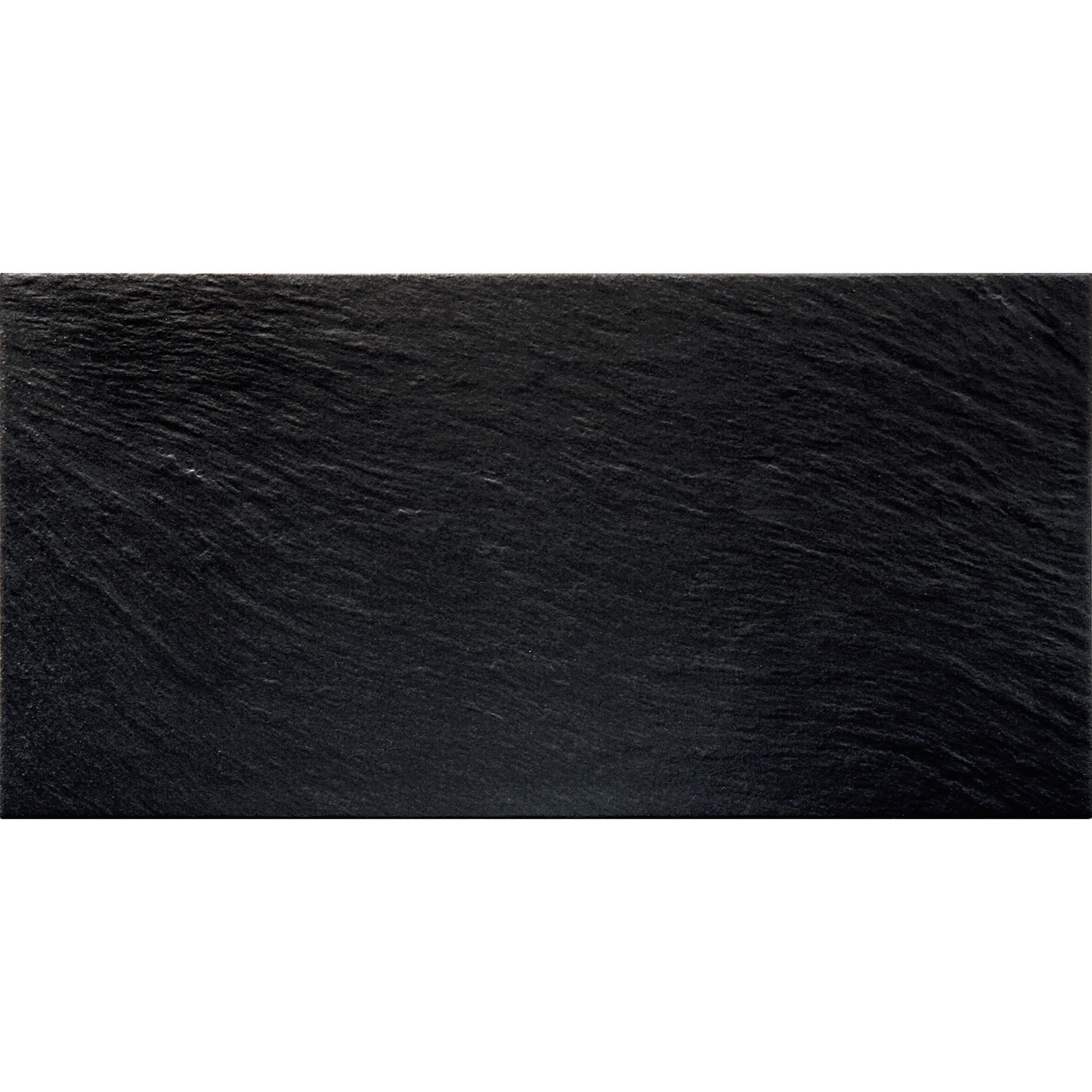 Piastrella da pavimento Vesuvio 30 x 60.4 cm sp. 9 mm PEI 4/5 nero - 2