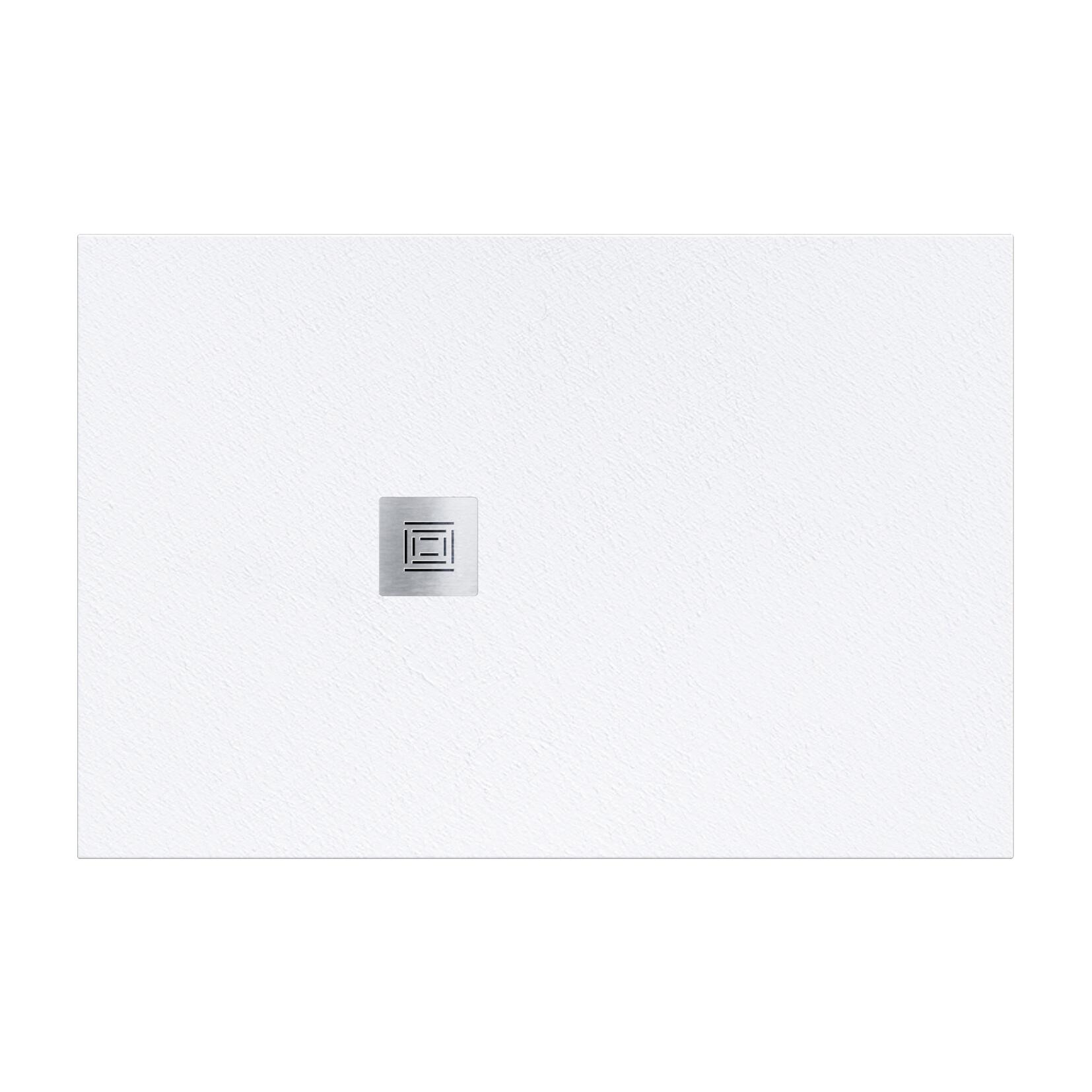 Piatto Doccia Fibra Di Vetro Logic 80 X 180 Cm Bianco Leroy Merlin