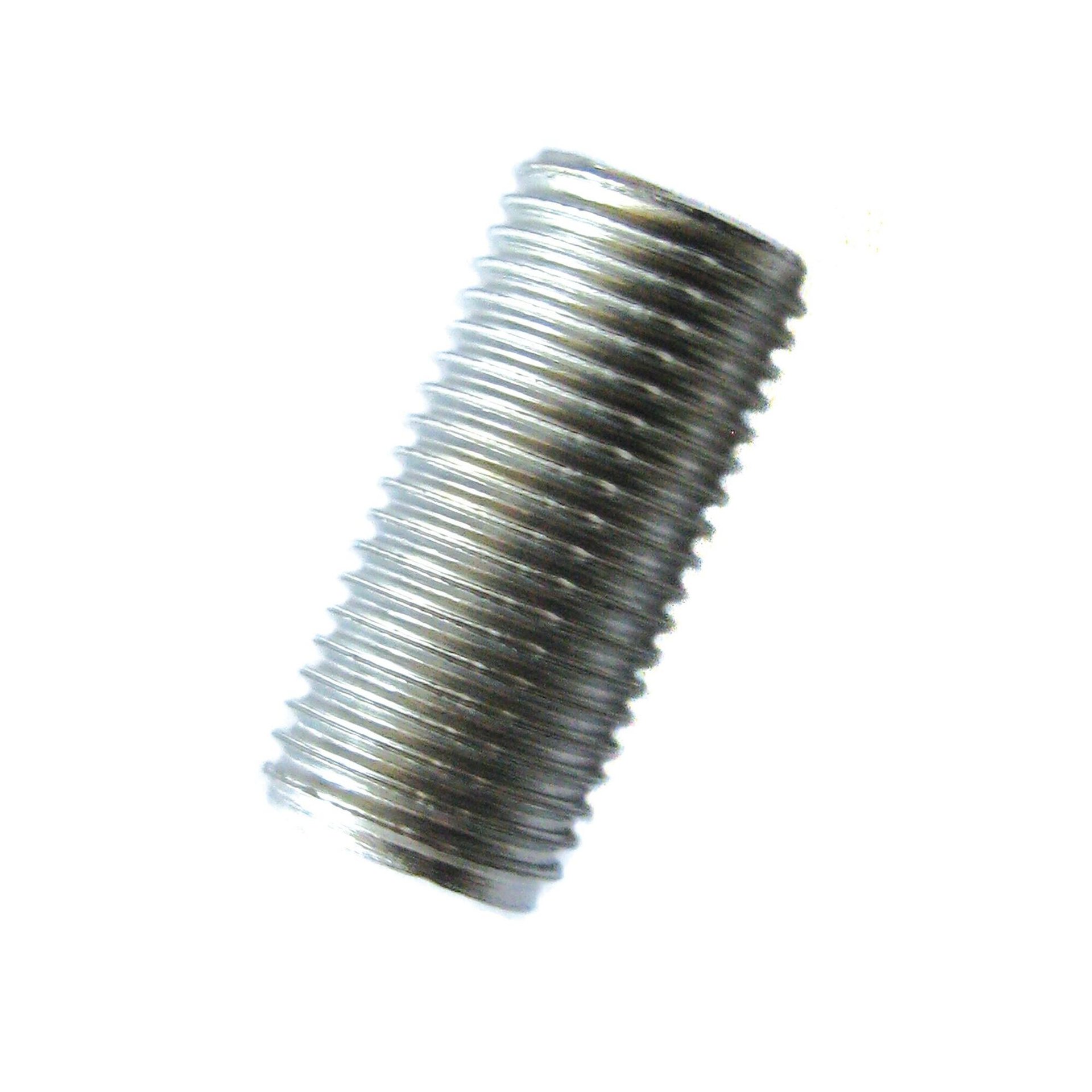 Tubo in acciaio grigio