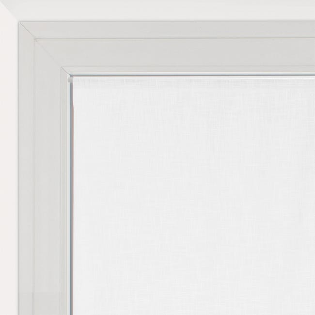 Tendina vetro Infini bianco tunnel 60 x 120 cm - 1
