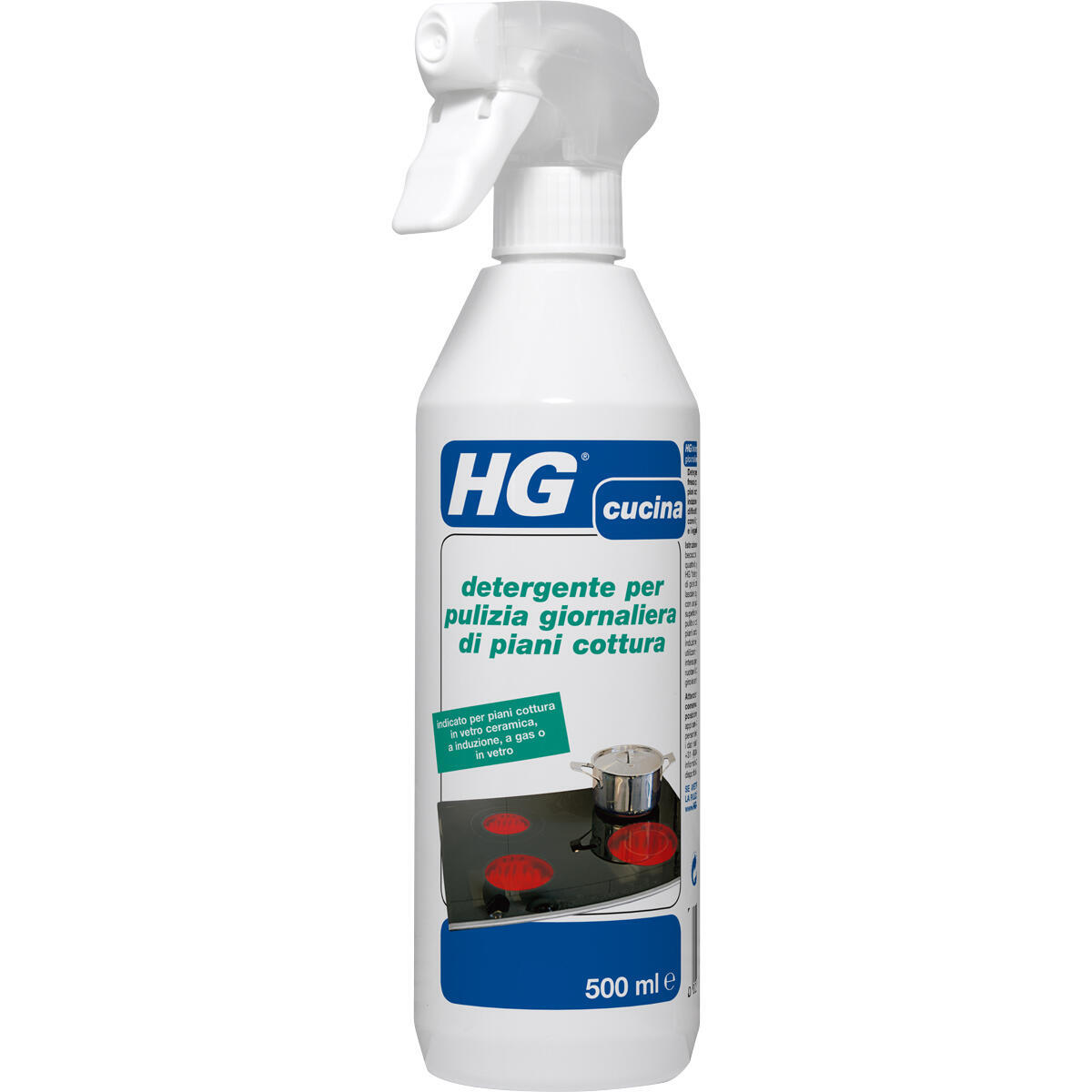 Detergente HG per vetroceramica piastra a induzione 0,5 lt - 2