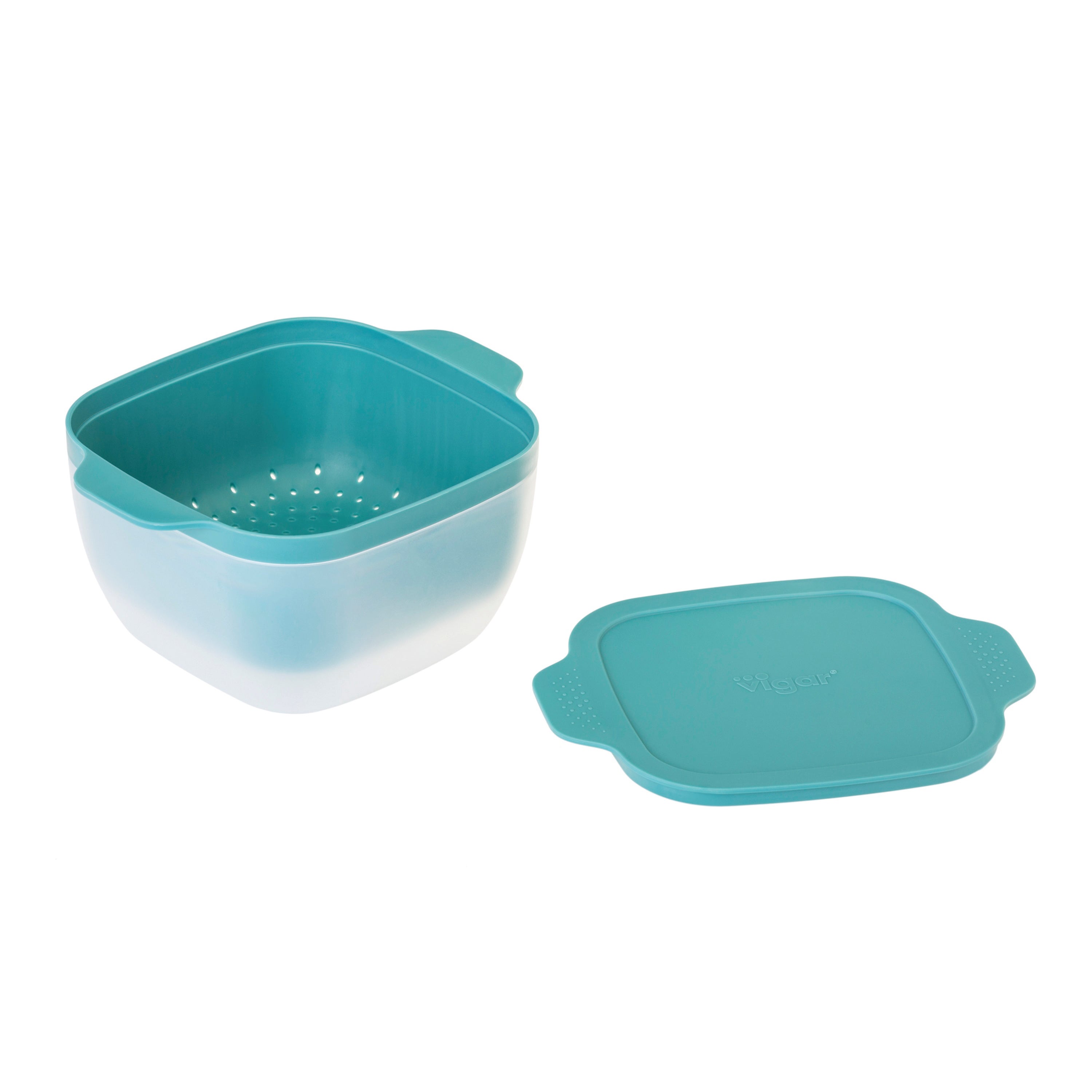 Contenitore da cucina in polipropilene trasparente L 29 x H 15 cm , 5 pezzi - 1