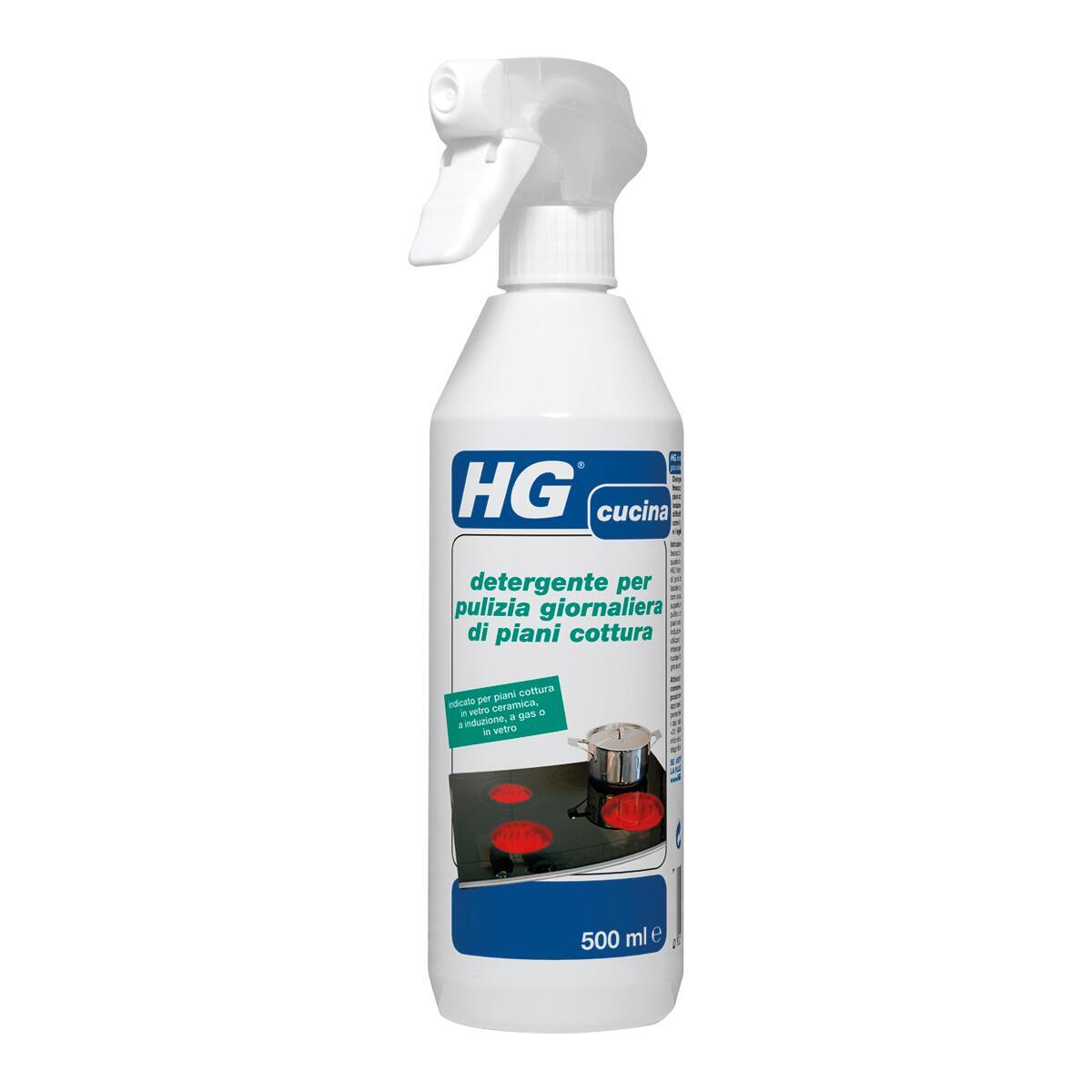 Detergente HG per vetroceramica piastra a induzione 0,5 lt - 1