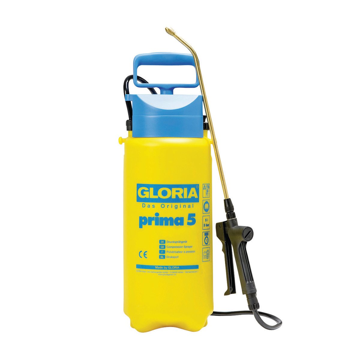 Polverizzatore a precompressione POMPA A PRESSIONE 3 BAR a spalla 5 L