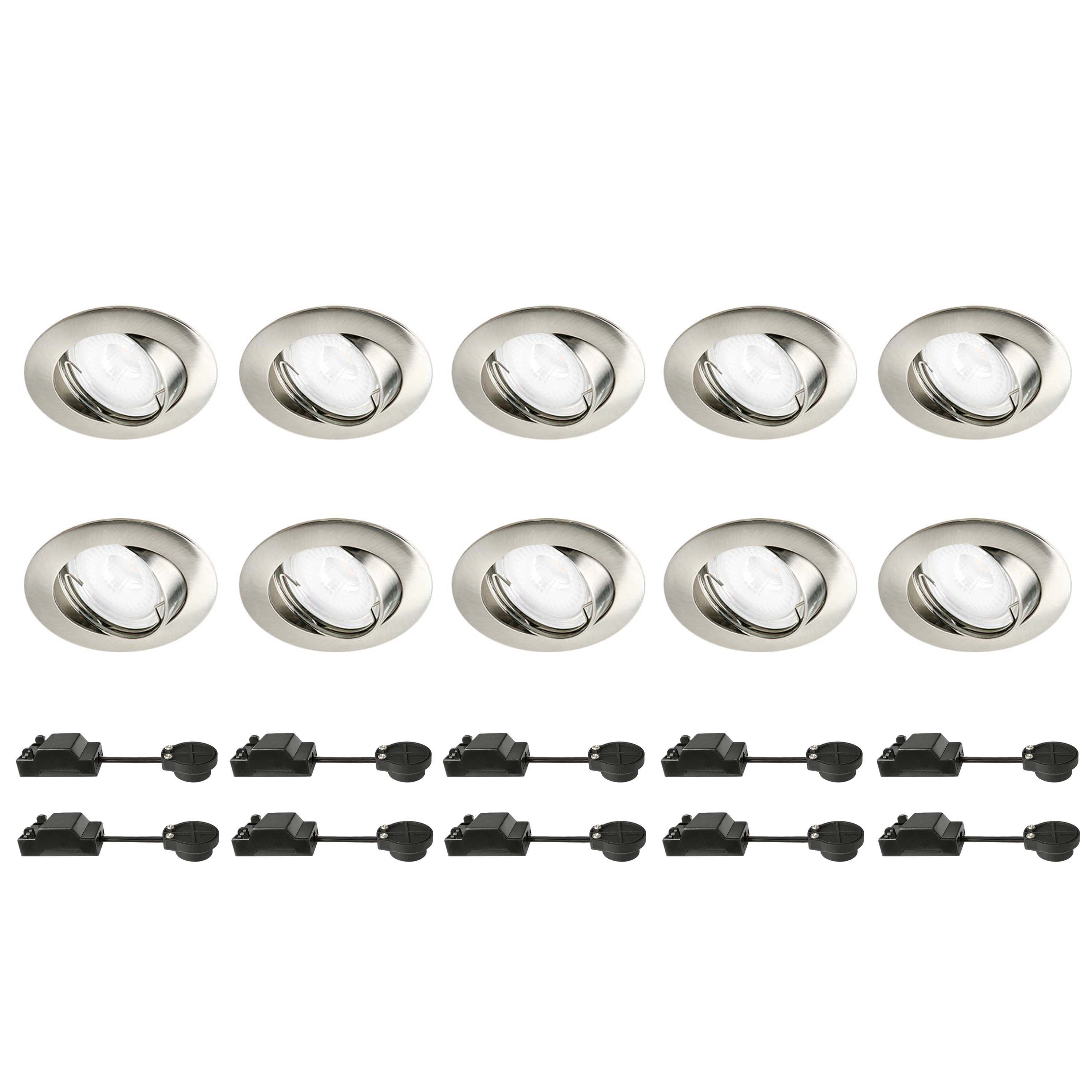 Aquaring Set 10 Pezzi - Anelli D'irrigazione Per Orto E Giardino