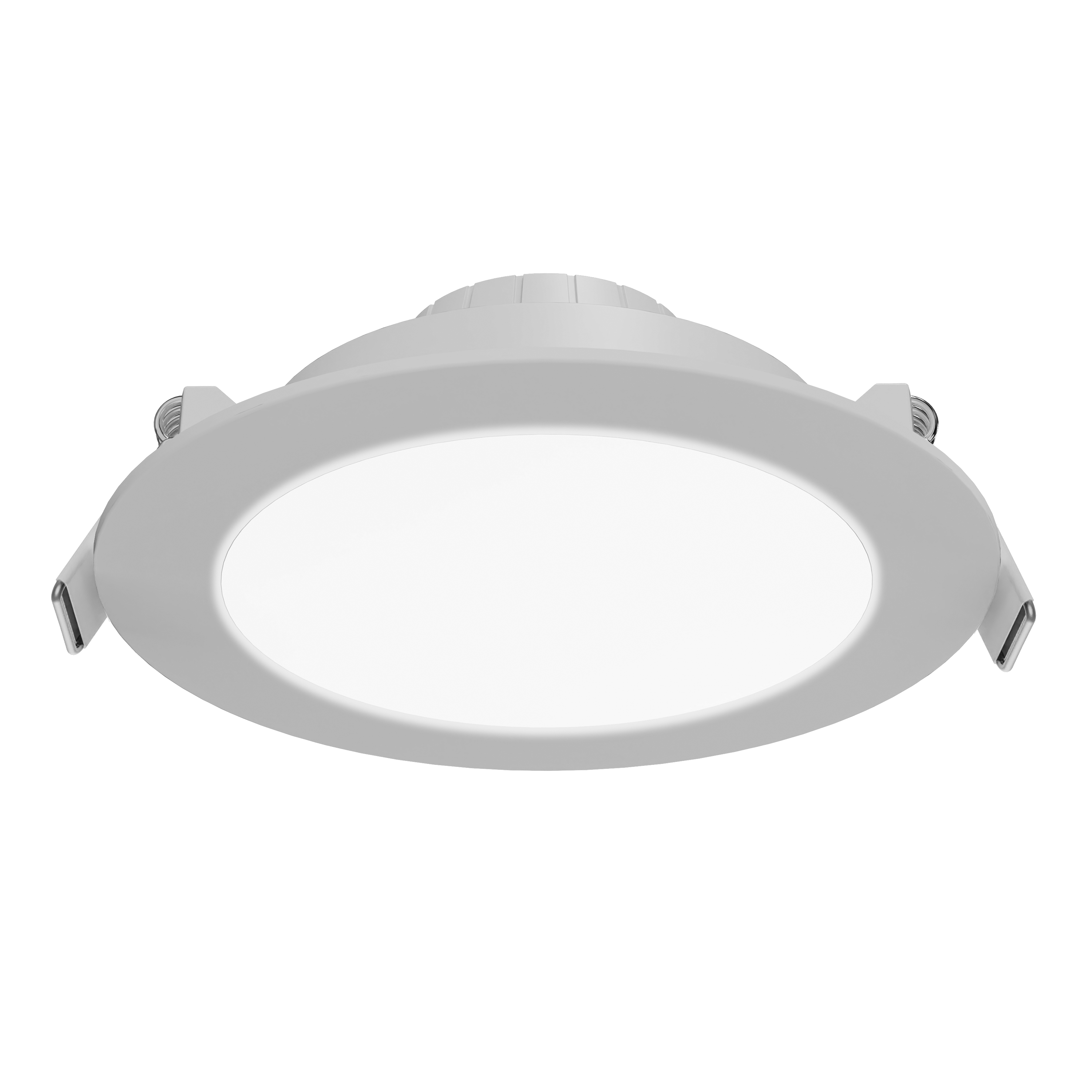 Faretto Fisso Da Incasso Tondo Flat Bianco Diam Cm Led Integrato W Lm Ip Inspire