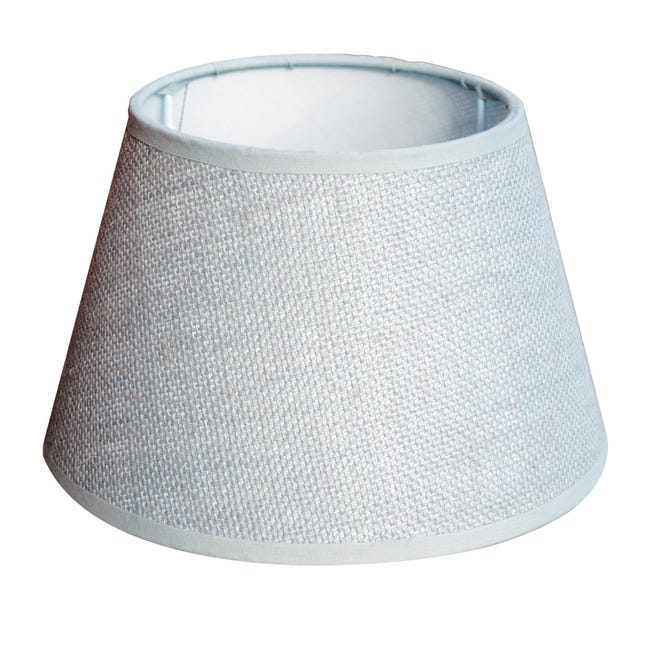Paralume per lampada da tavolo personalizzabile Ø 40 cm bianco avorio in tela di juta - 1