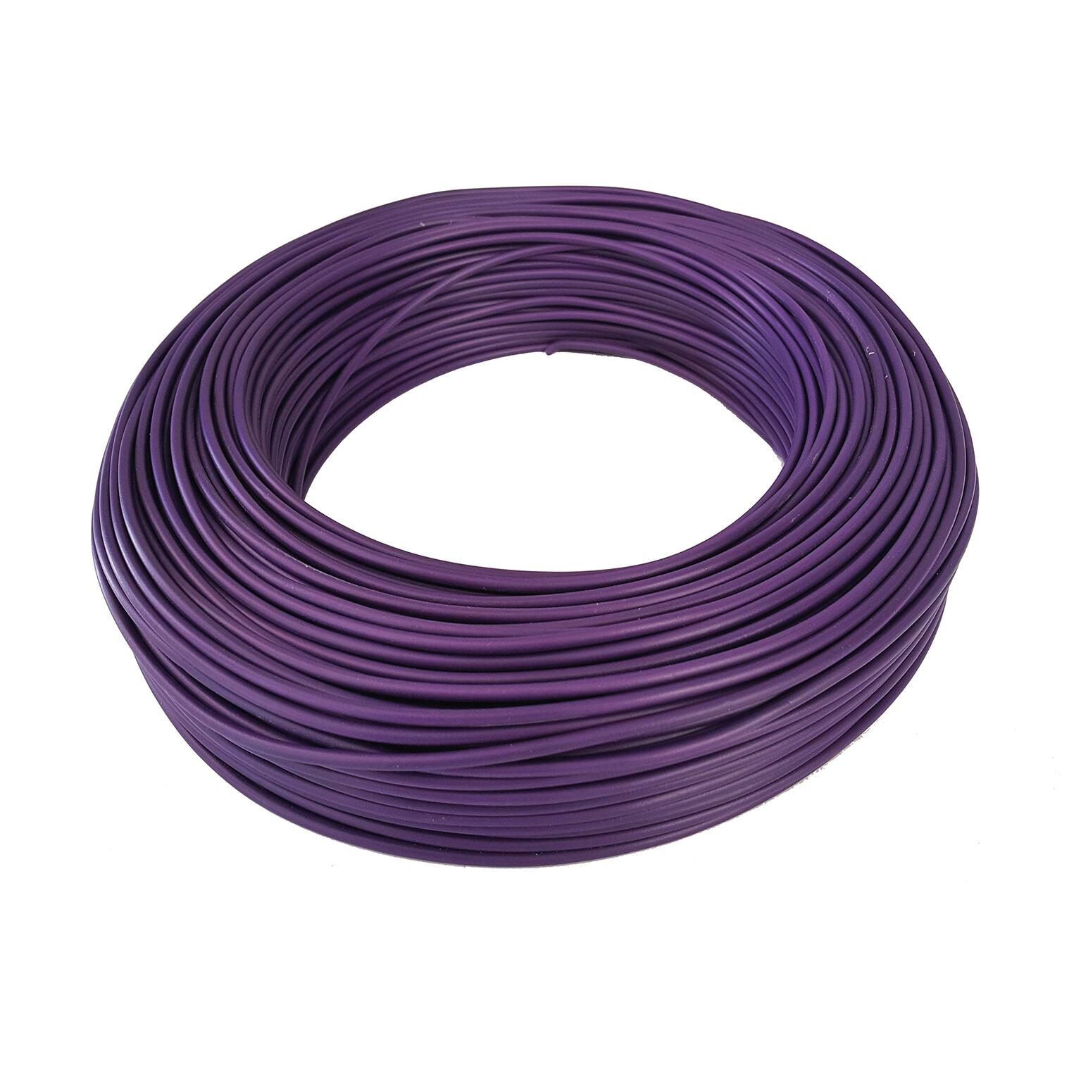 Cavo elettrico viola FS17 1 filo x 1,5 mm² 100 m BALDASSARI CAVI Matassa