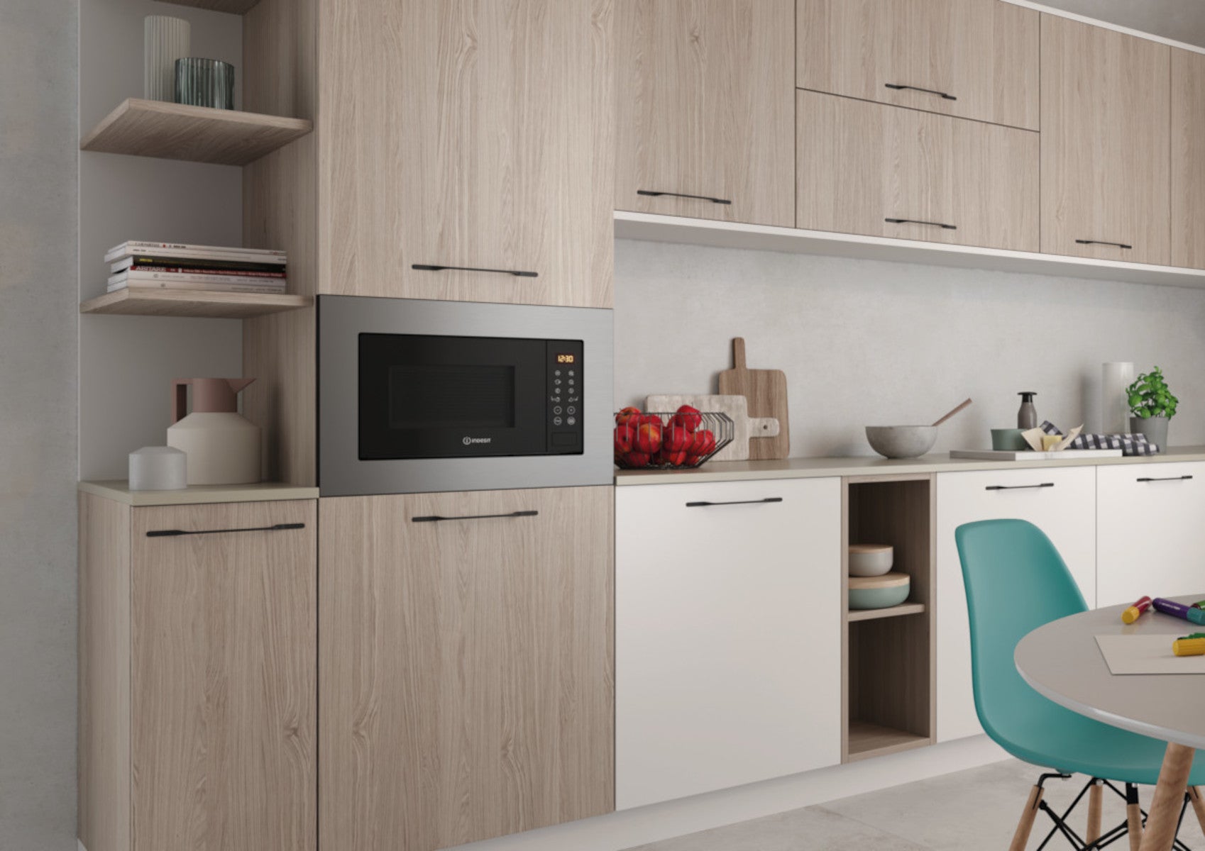 Microonde grill singolo 22 funzioni INDESIT MWI 120 GX | Leroy Merlin