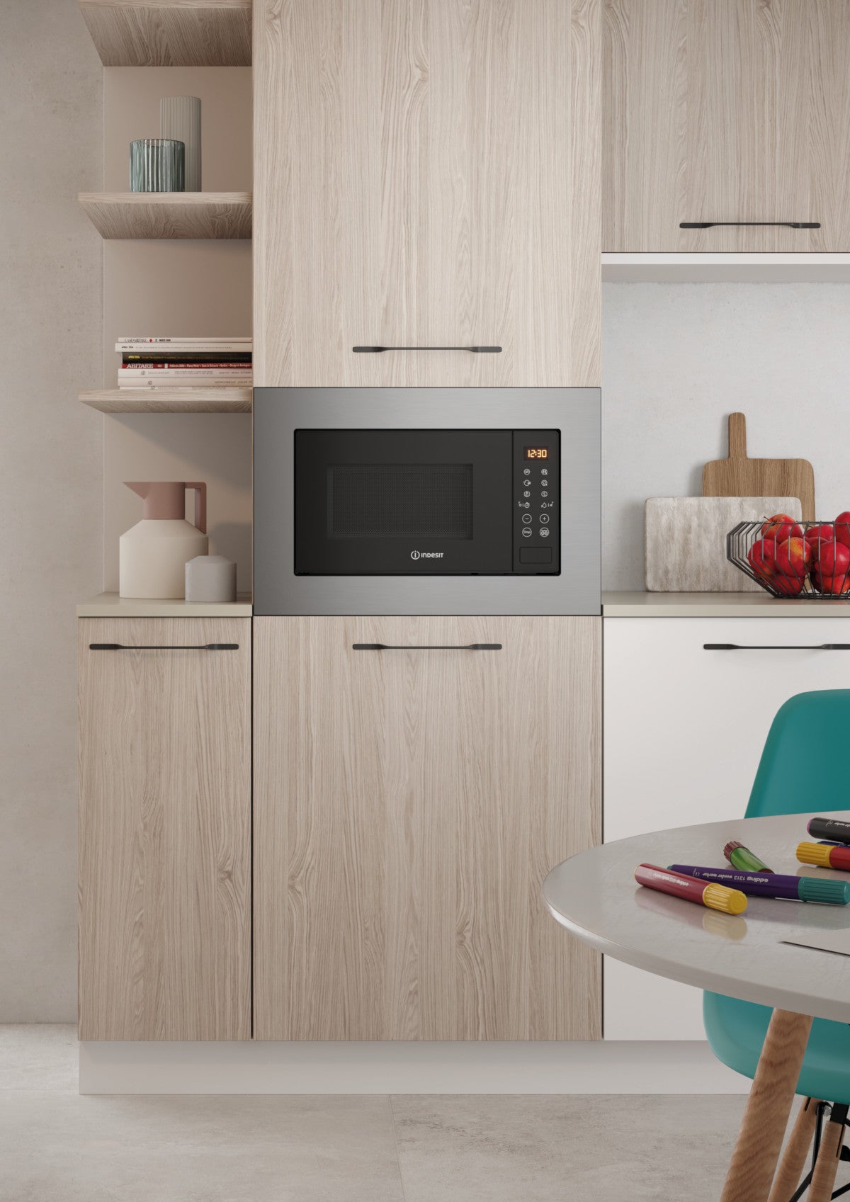 Microonde grill singolo 22 funzioni INDESIT MWI 120 GX | Leroy Merlin