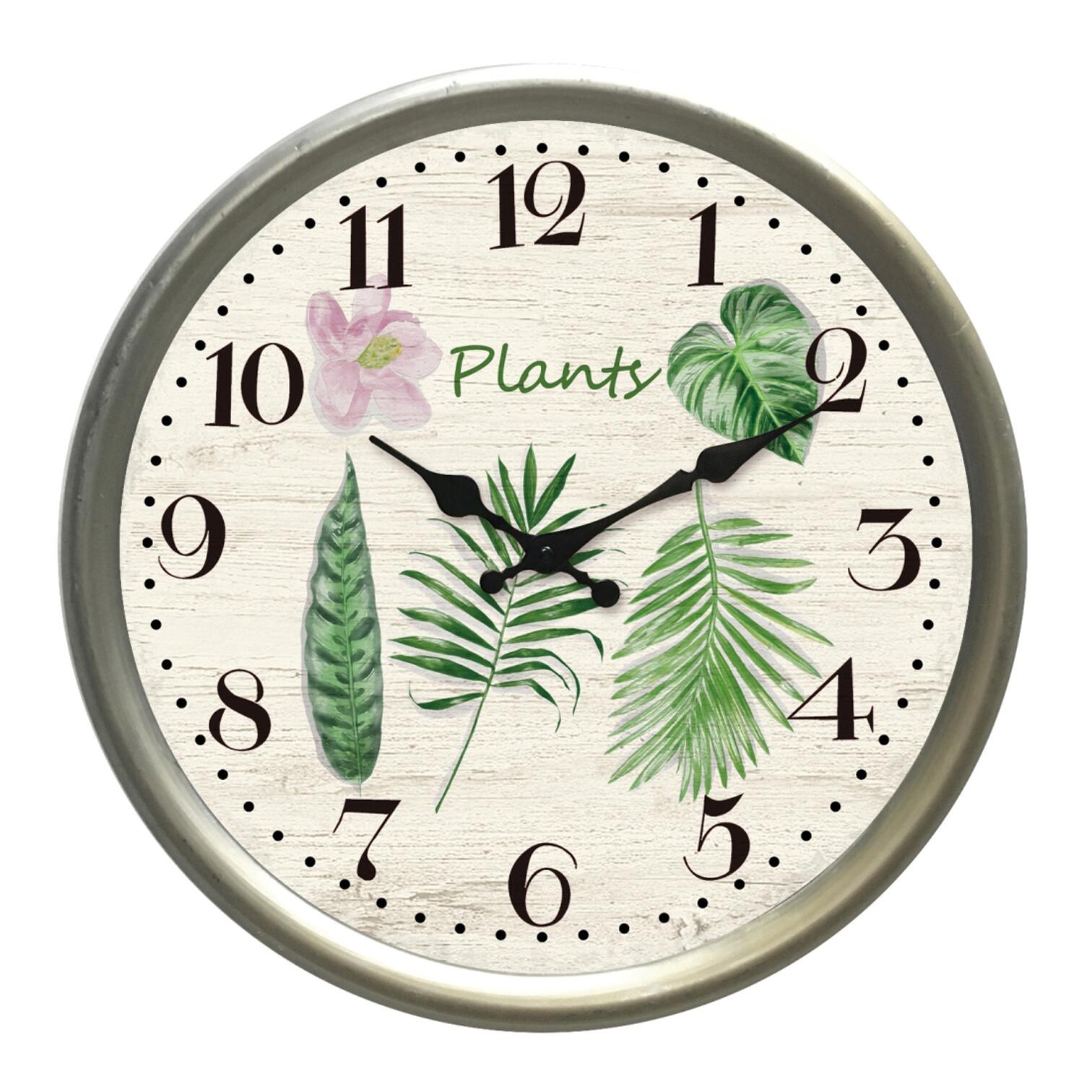 Orologio Plants 38x38 cm