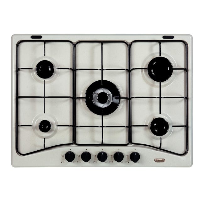 Teka EX 70.1 5G AI AL DR CI – Piano Cottura A Gas 5 Fuochi 68 Cm – Acciaio Inox Con Griglie In Fusione