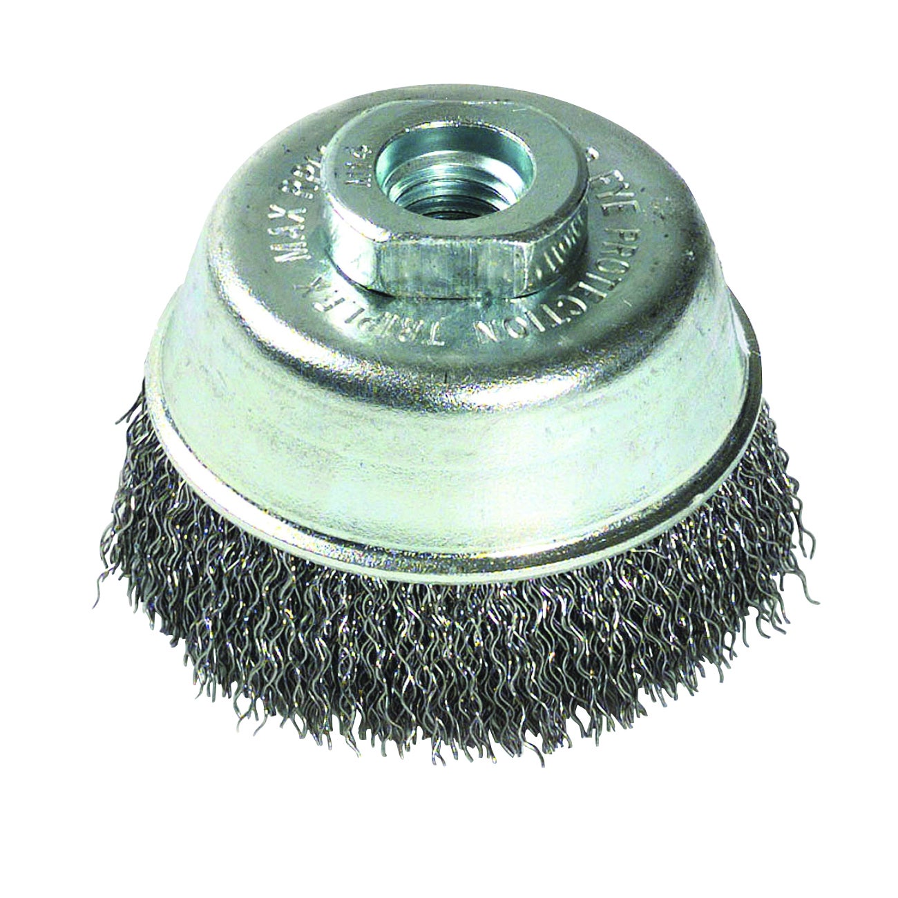 Spazzola Rotonda In Nylon Per Trapano E Smerigliatrice - 100 Mm | Codolo 1/4" | Pulizia Aggressiva - Foto 7