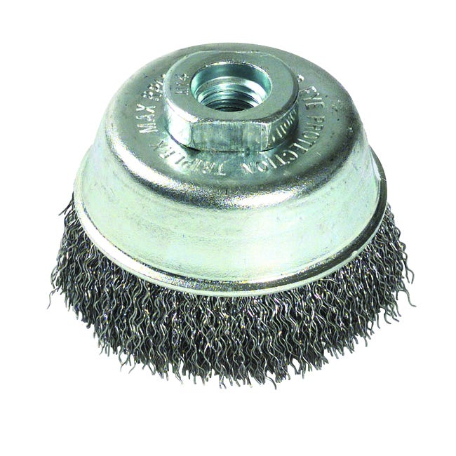 Spazzola Rotonda In Nylon Per Trapano E Smerigliatrice - 100 Mm | Codolo 1/4" | Pulizia Aggressiva - Foto 7