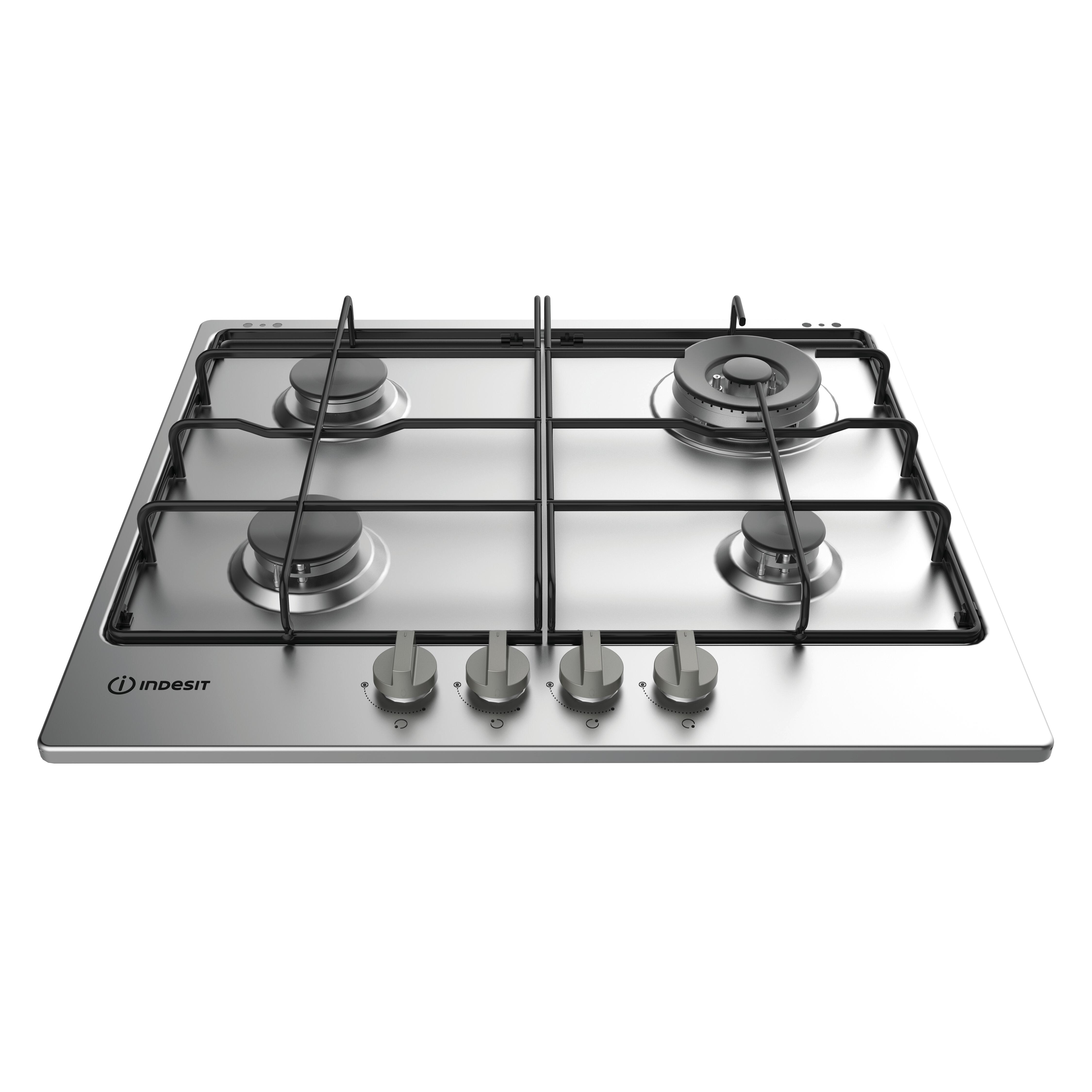 Griglia Cucina 4 Fuochi Areilos Xper In Acciaio 44 X 43.3 Cm Con Perni