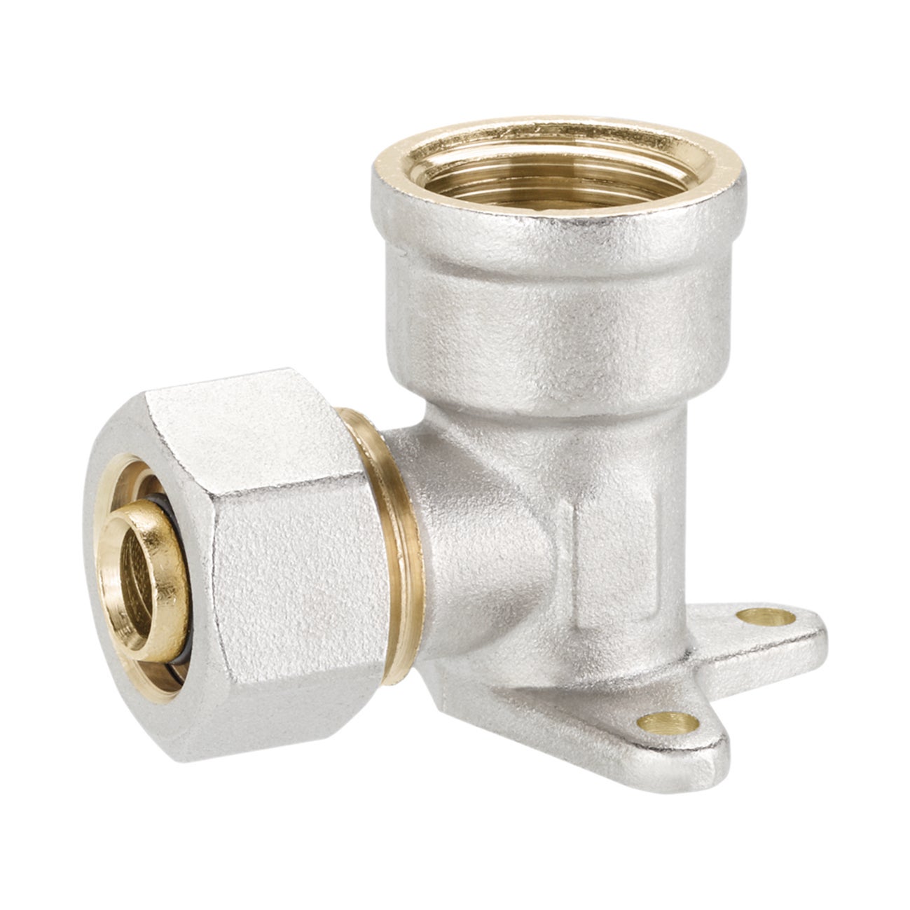 Raccordo gomito flangiato x 16 mm Ø 1/2