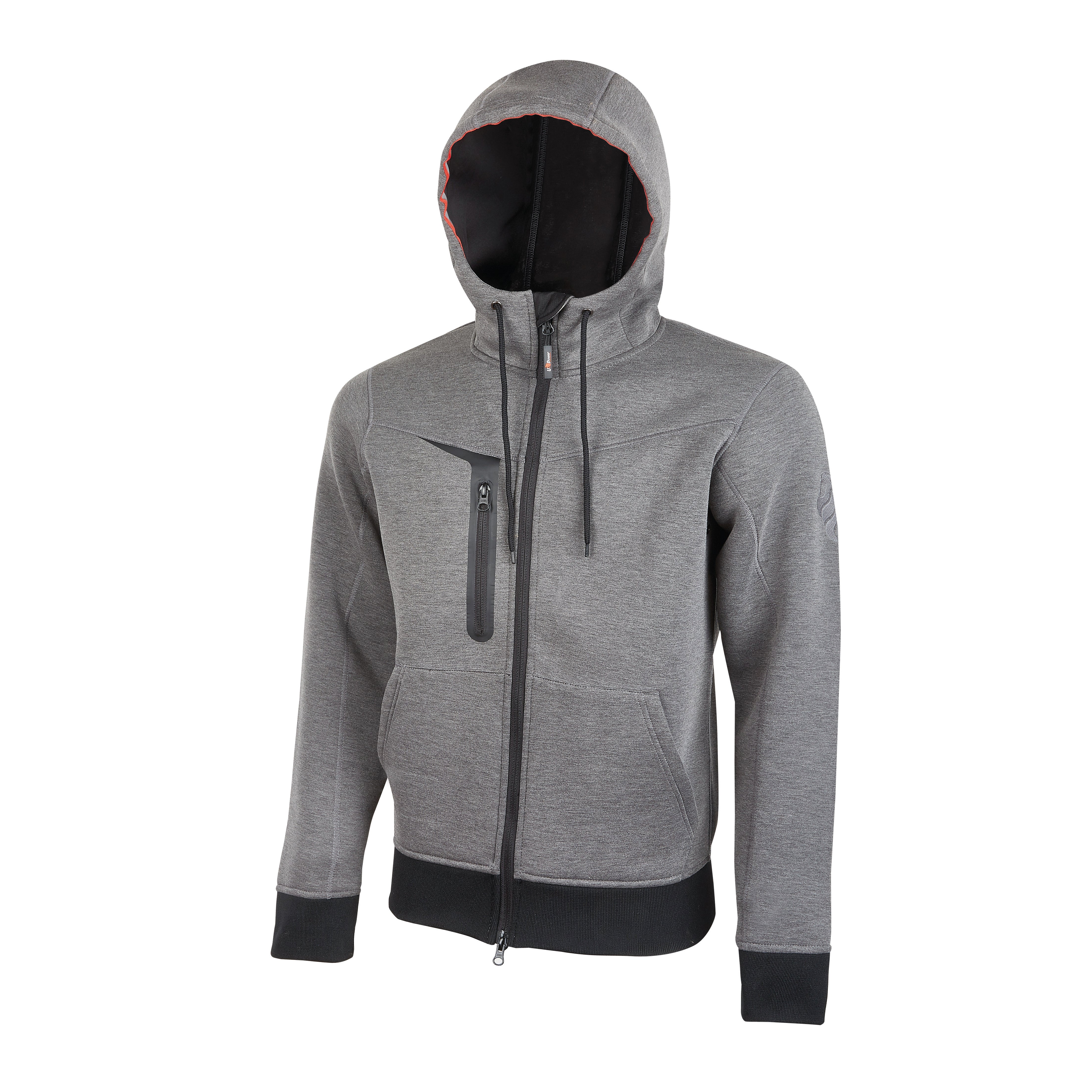 Felpa da lavoro U-POWER Tasty tg 4xl grigio | Leroy Merlin