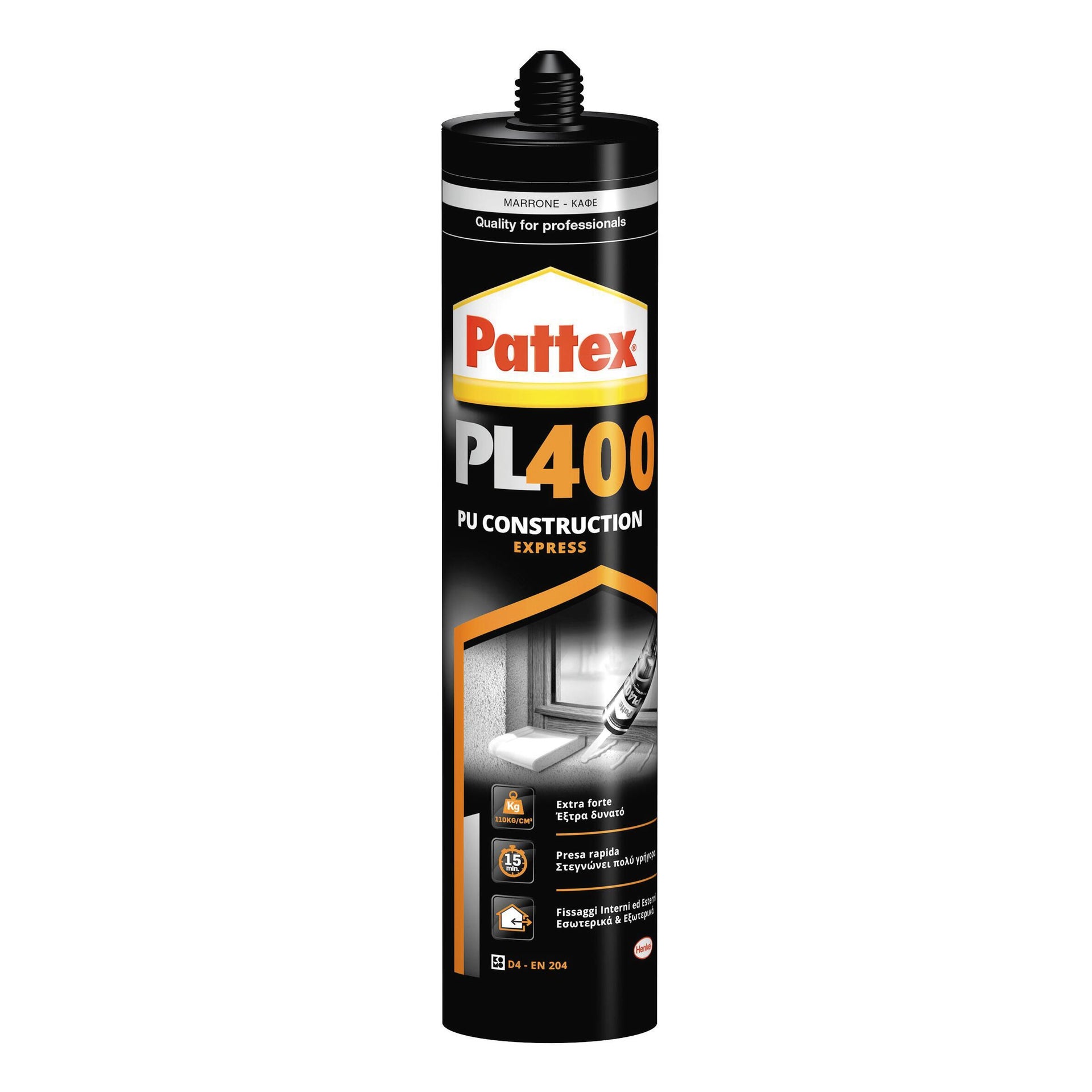 Colla di montaggio PL400 Express PATTEX marrone 475