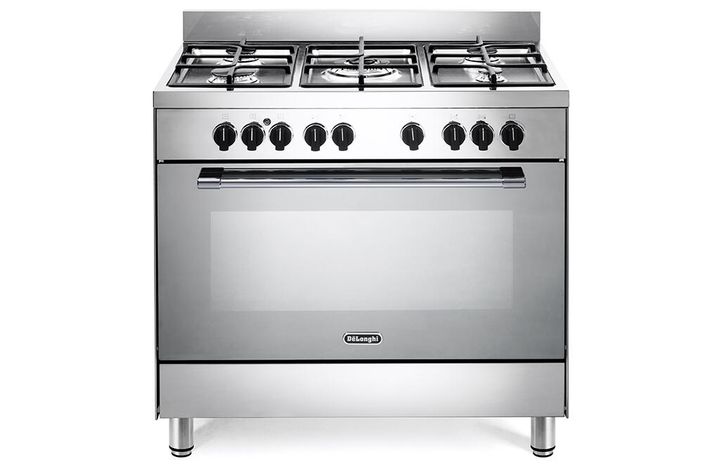 Cucina freestanding accensione elettronica con manopole DE'LONGHI GEMMA 96  M ED | Leroy Merlin
