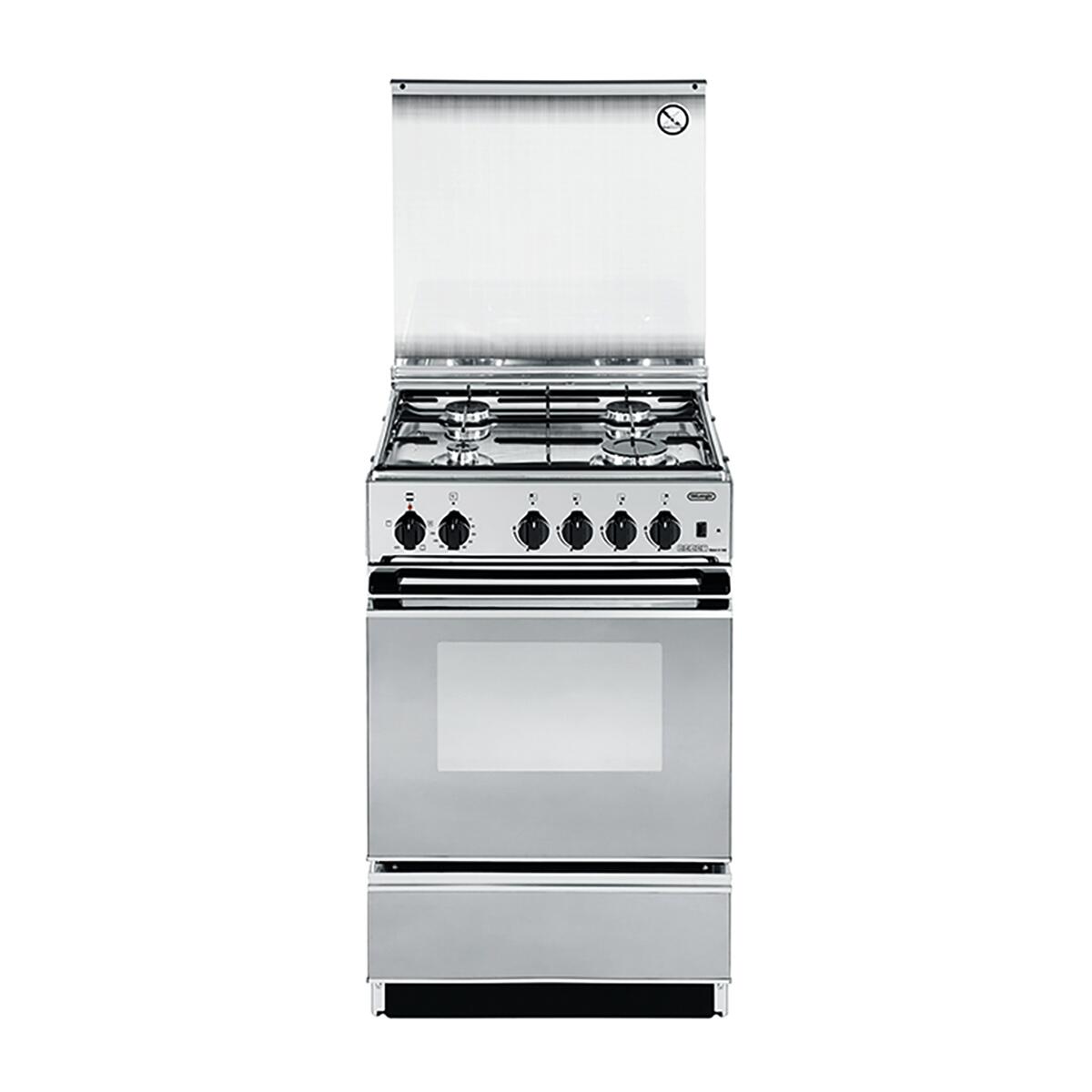Cucina freestanding manuale con manopole DE'LONGHI SGW 554 GN N | Leroy  Merlin