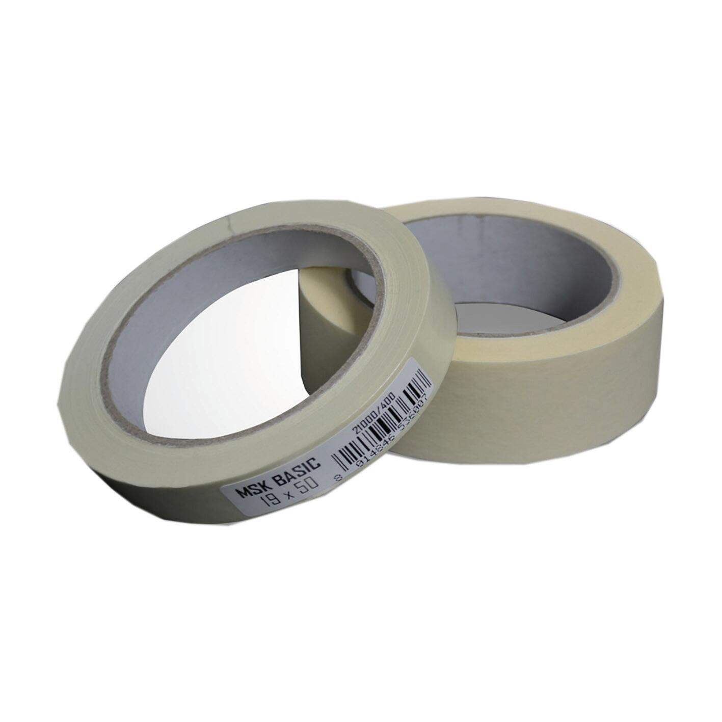 Nastro per mascheratura 50 m x 19 mm superfici lisce