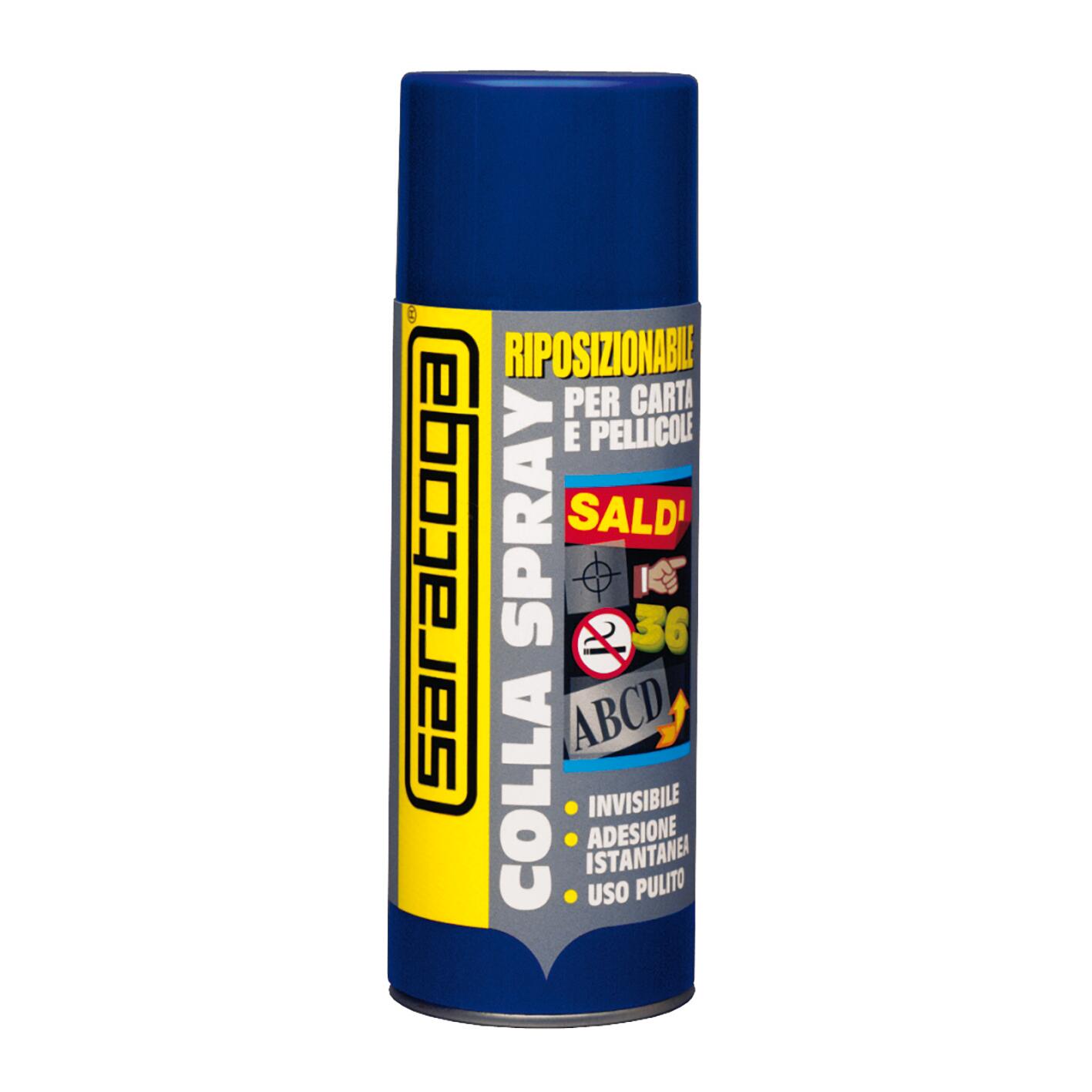 COLLA UNIVERSALE SPRAY MAURER PLUS 400 Ml Per Carta, Legno, Stoffa