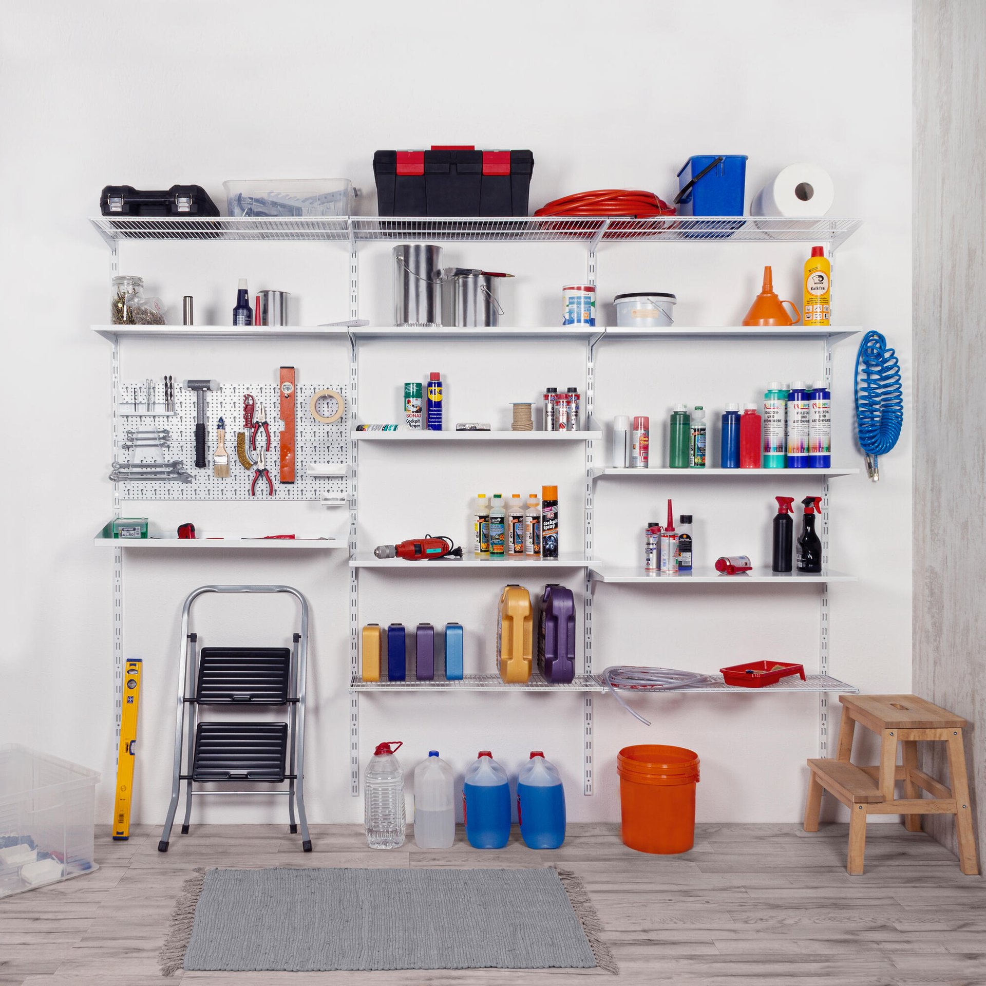 Kit cremagliera L 200 x H 200 cm bianco