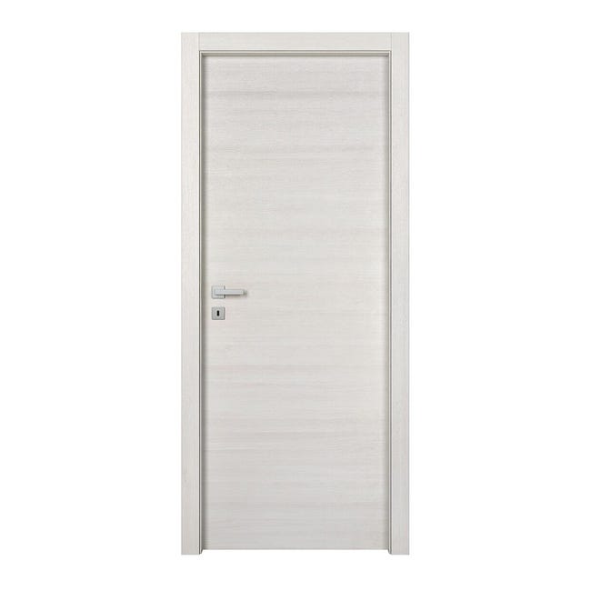 Porta A Battente Europa Rovere Bianco L 80 X H 210 Cm Reversibile Leroy Merlin Porta Doccia Europa Leroy Merlin