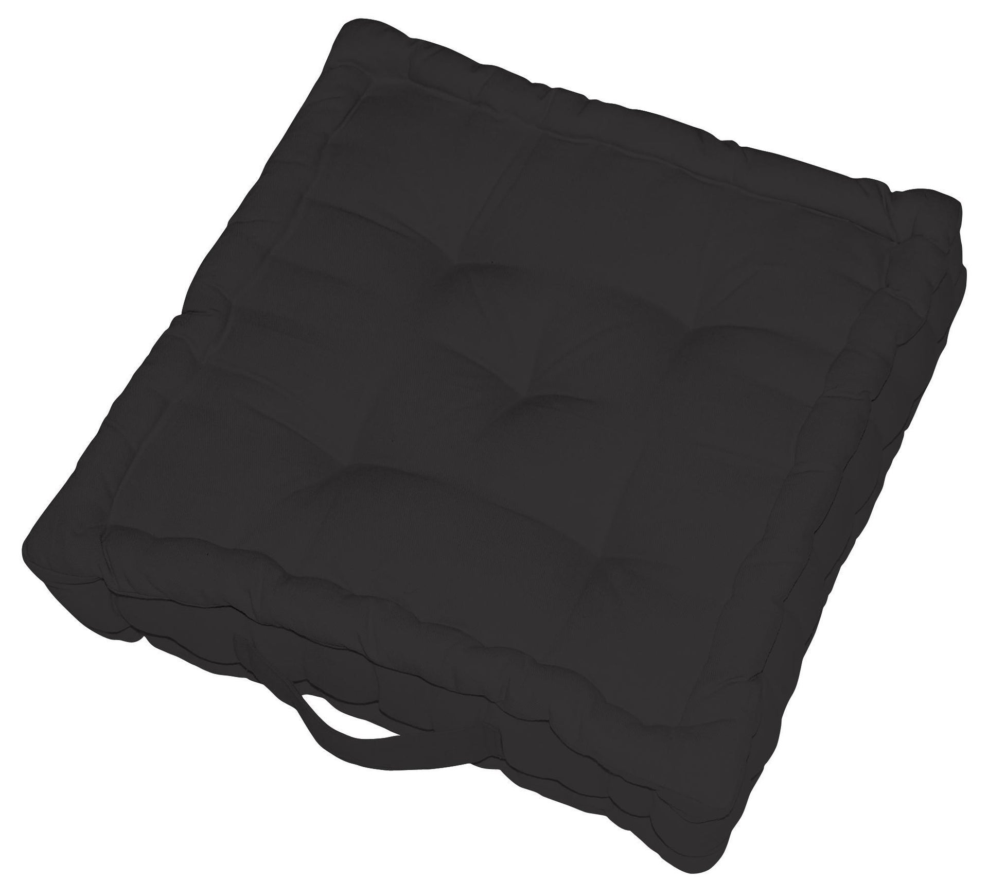 Cuscino da pavimento INSPIRE Elema nero 40x40 cm
