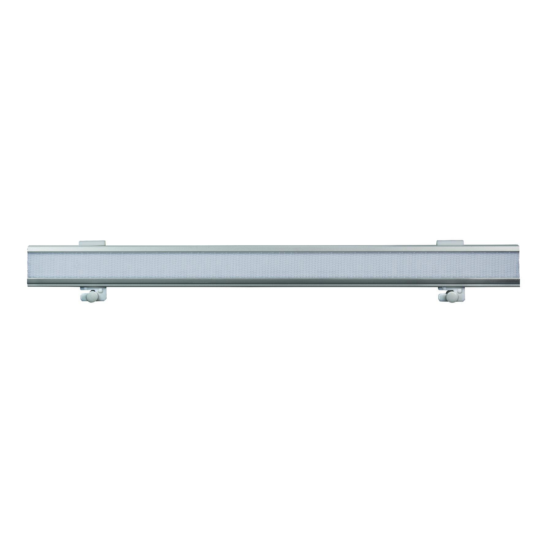 Carrello a strappo binario per pannelli giapponesi 60 cm grigio / argento