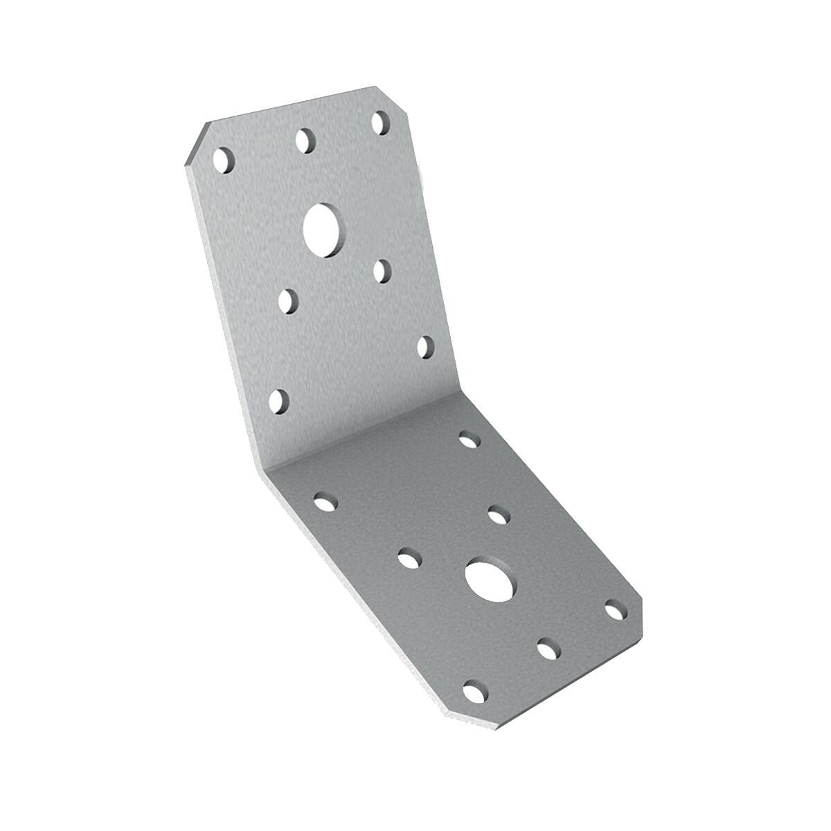 Piastra angolare in acciaio zincato L 90 x Sp 3 x H 40 mm