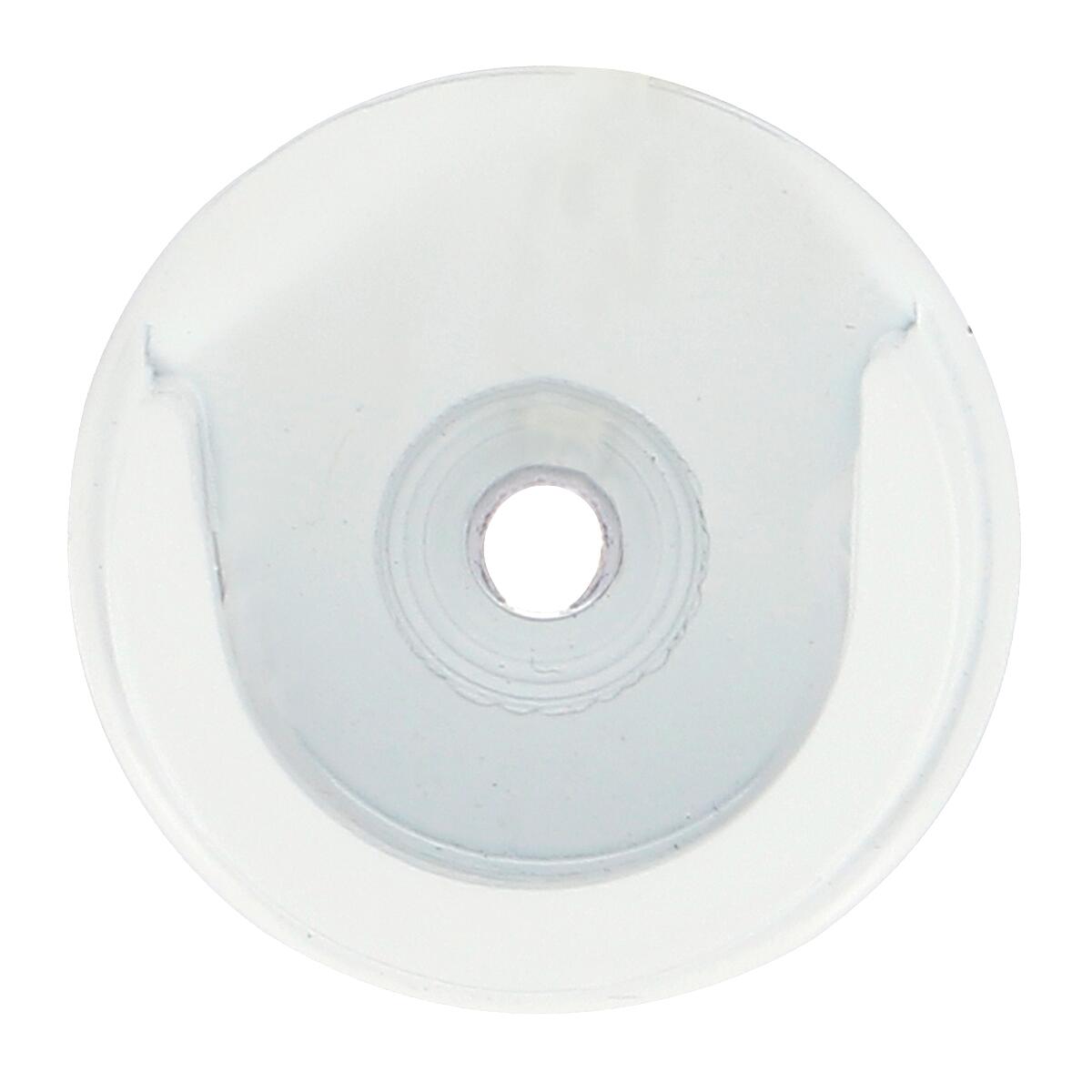 Supporto rosetta Ø20mm Modern Design in metallo