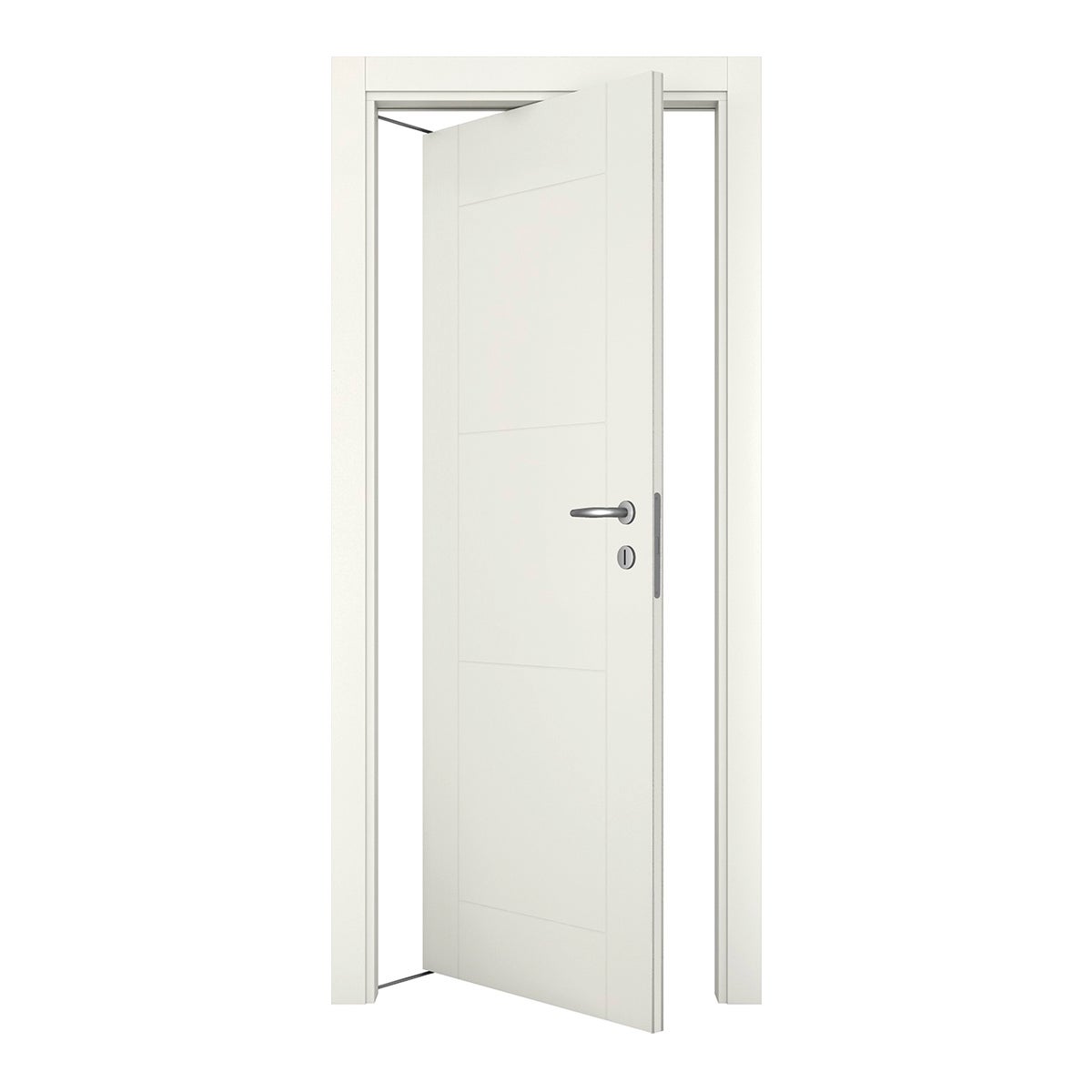 Porta rototraslante Mood bianco laccato L 80 x H 210 cm sinistra
