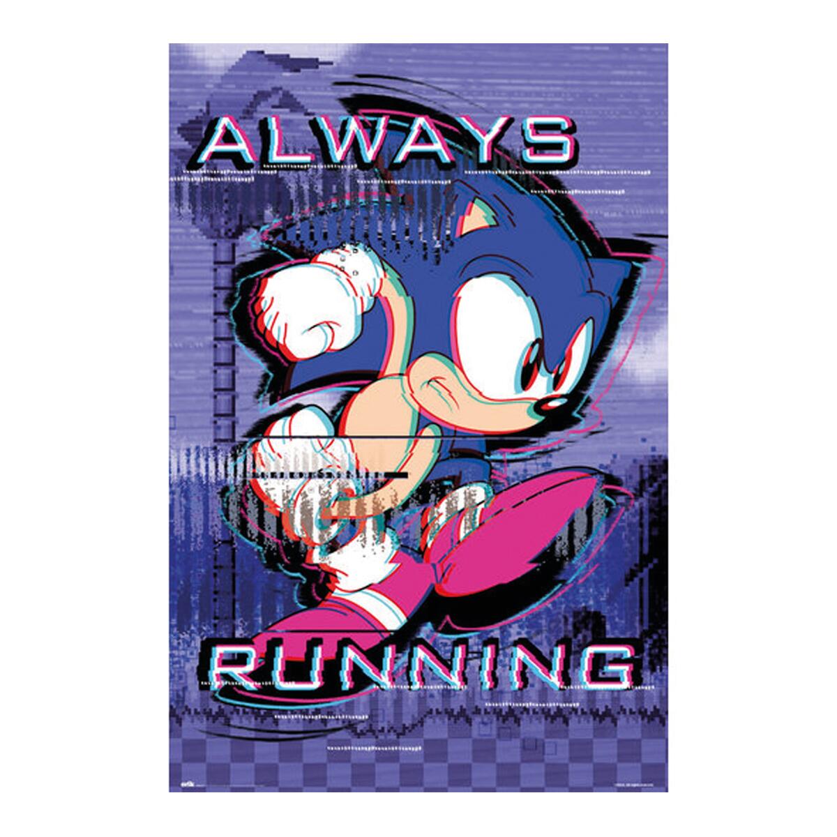 Poster Allways running 61x91.5 cm